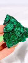 Malachite Slice Healing Crystal.