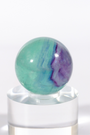 Fluorite Sphere Healing Crystal.