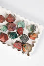 Ocean Jasper Polygon Freeform Large Healing Crystal.