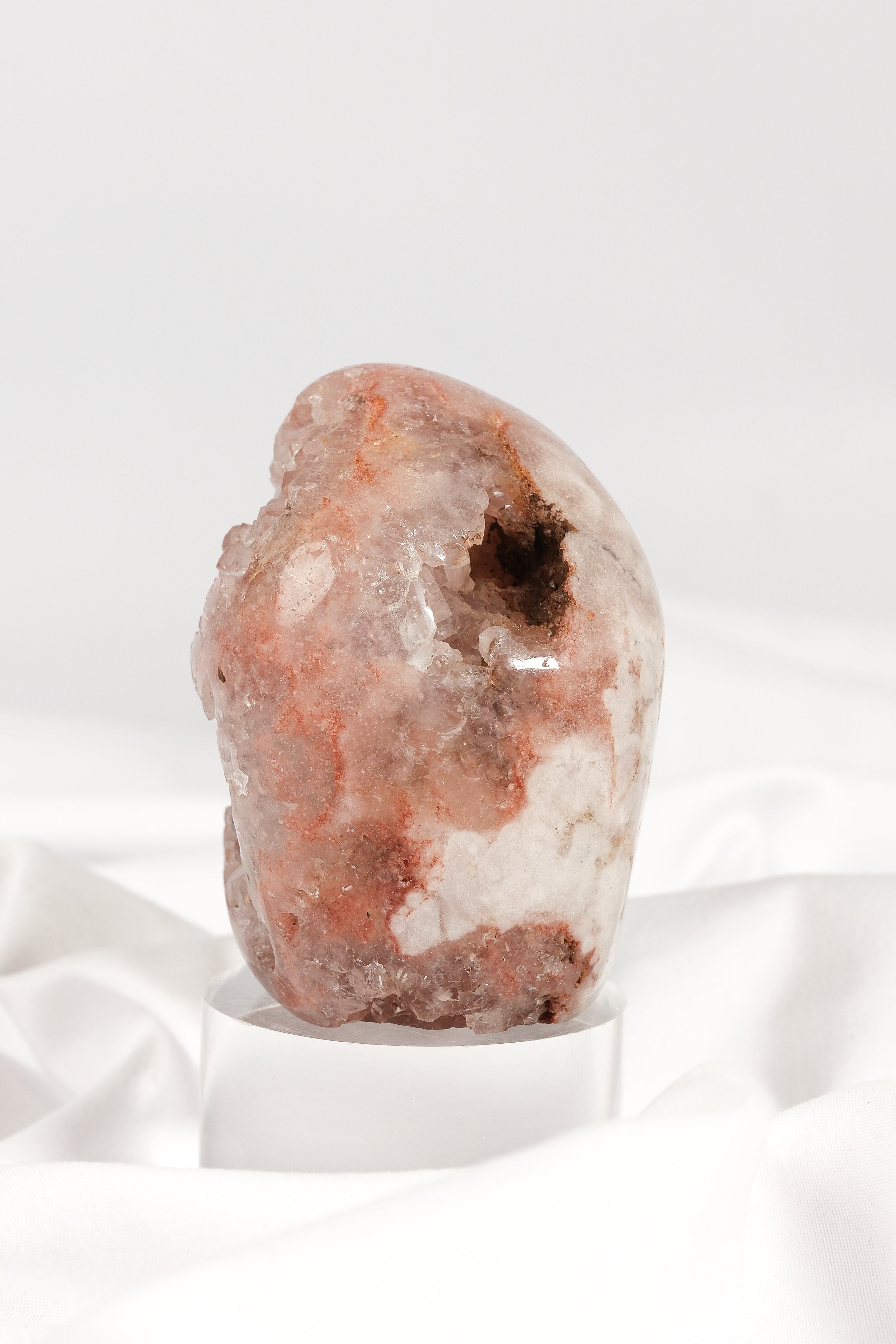 Pink Amethyst Freeform Cutbase