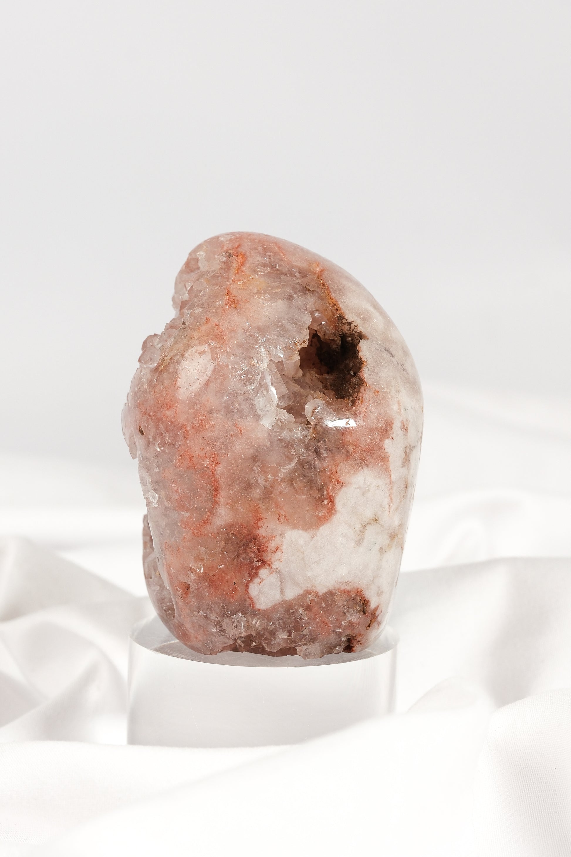 Pink Amethyst Freeform Cutbase