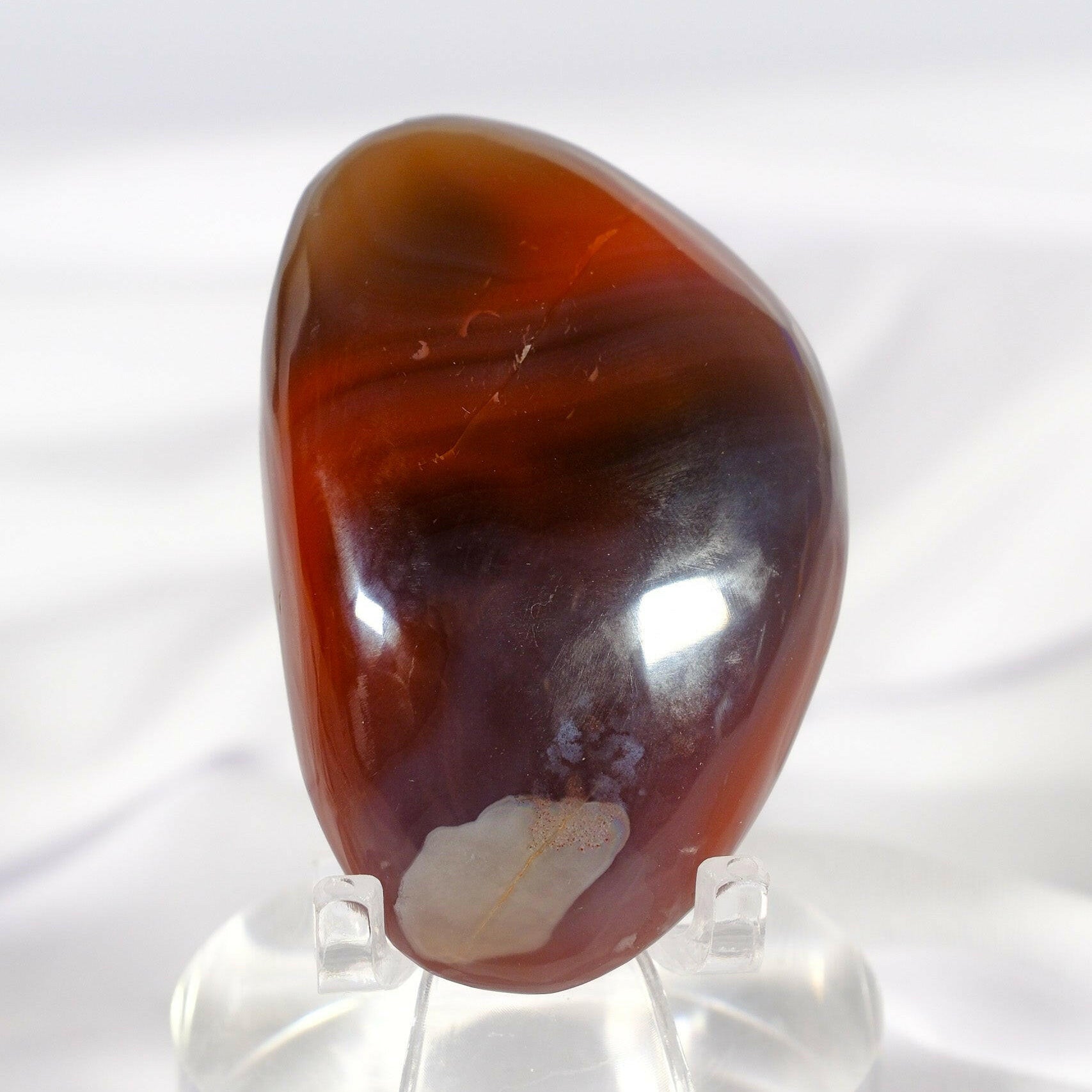 Red Sashe River Freeform/Palmstone Healing Crystal.
