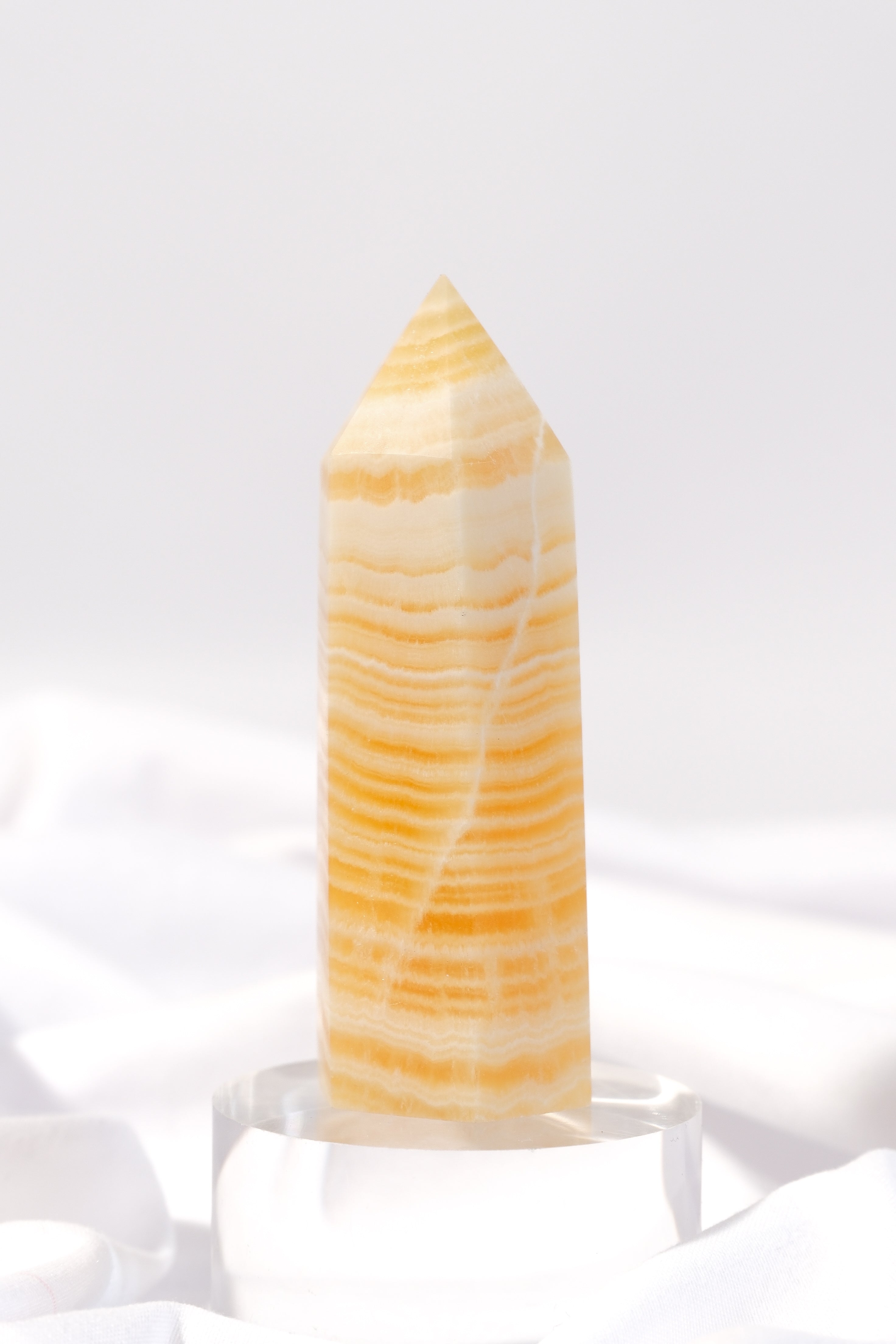 Orange Calcite Tower