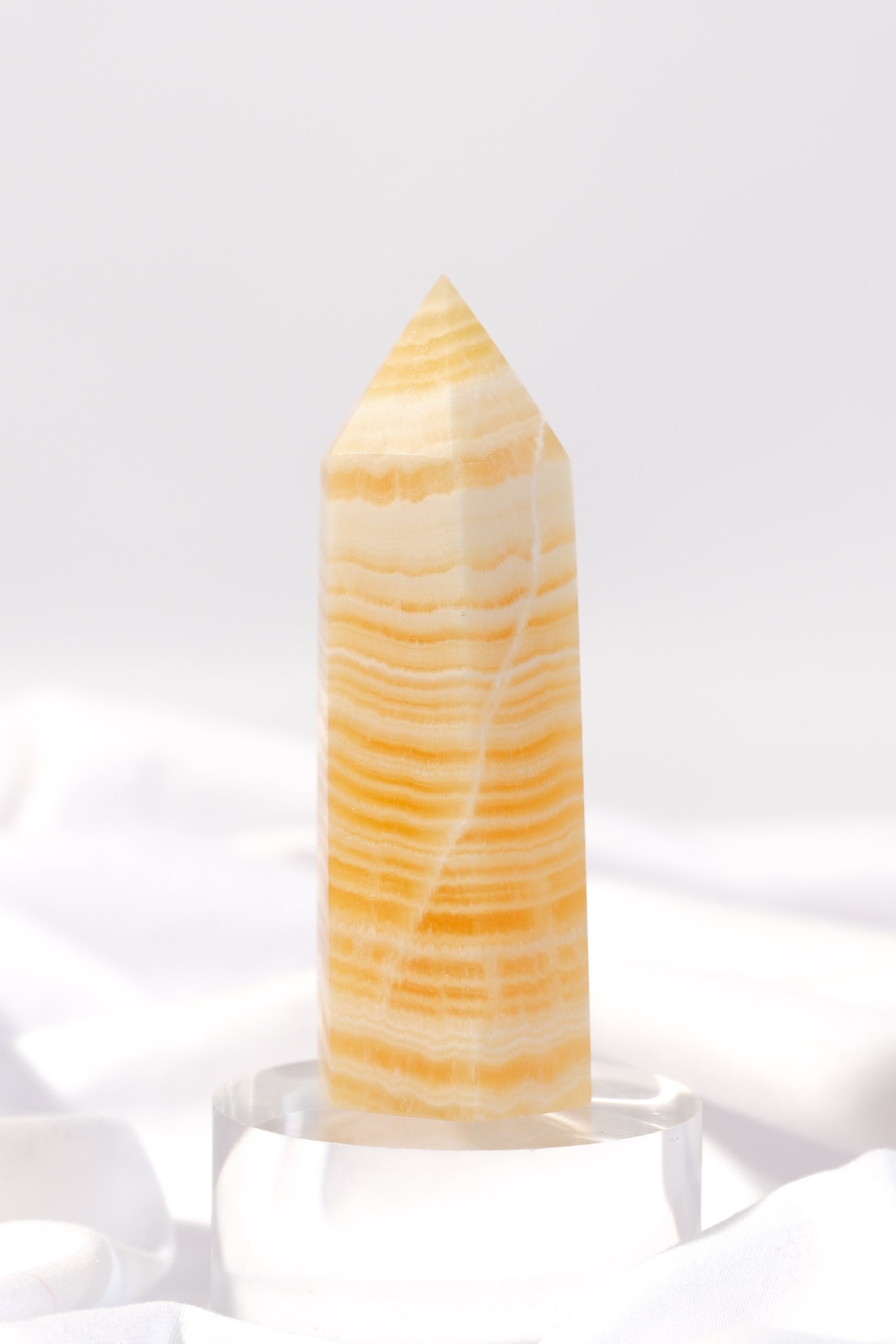 Orange Calcite Tower