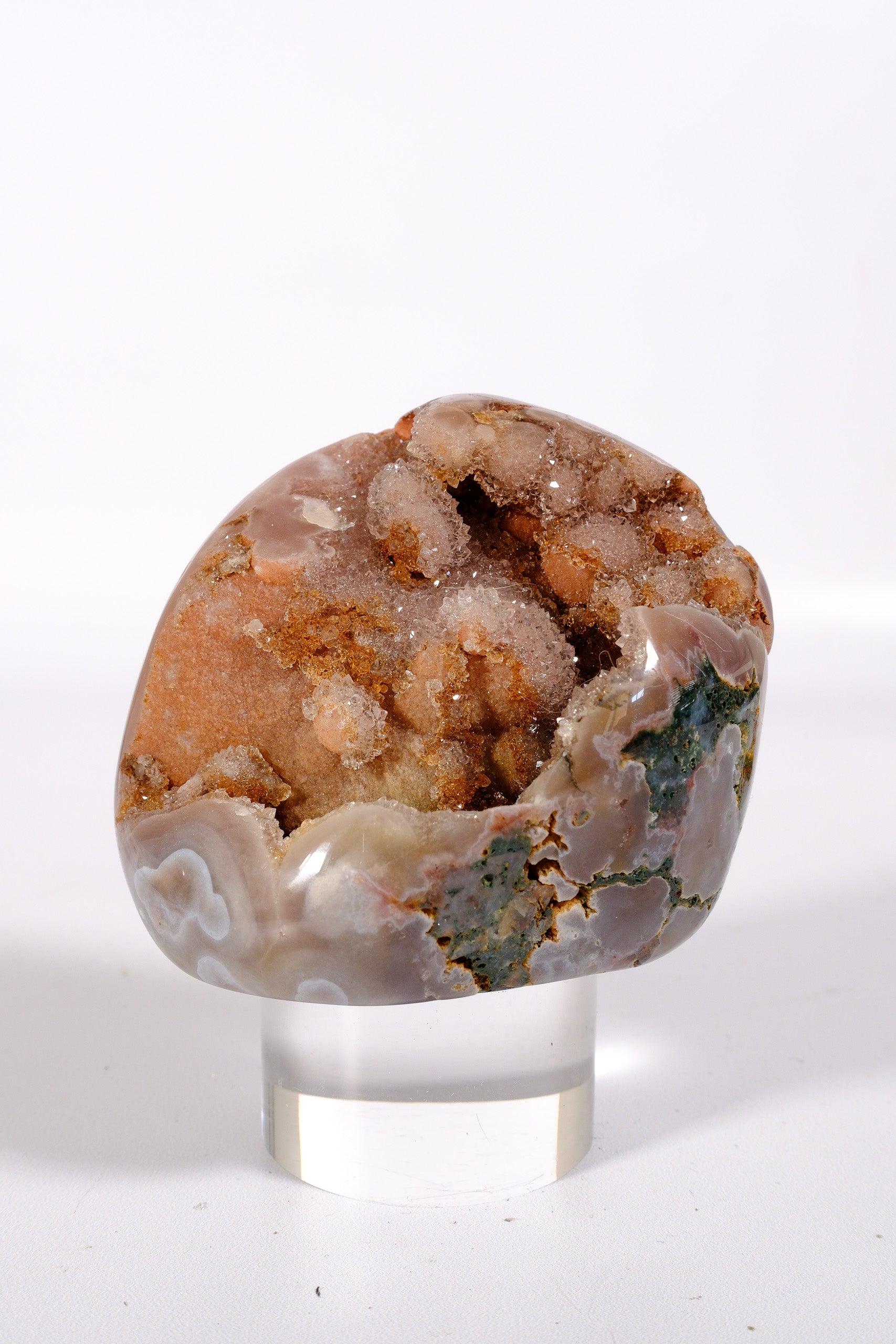 Pink Amethyst Freeform Cutbase