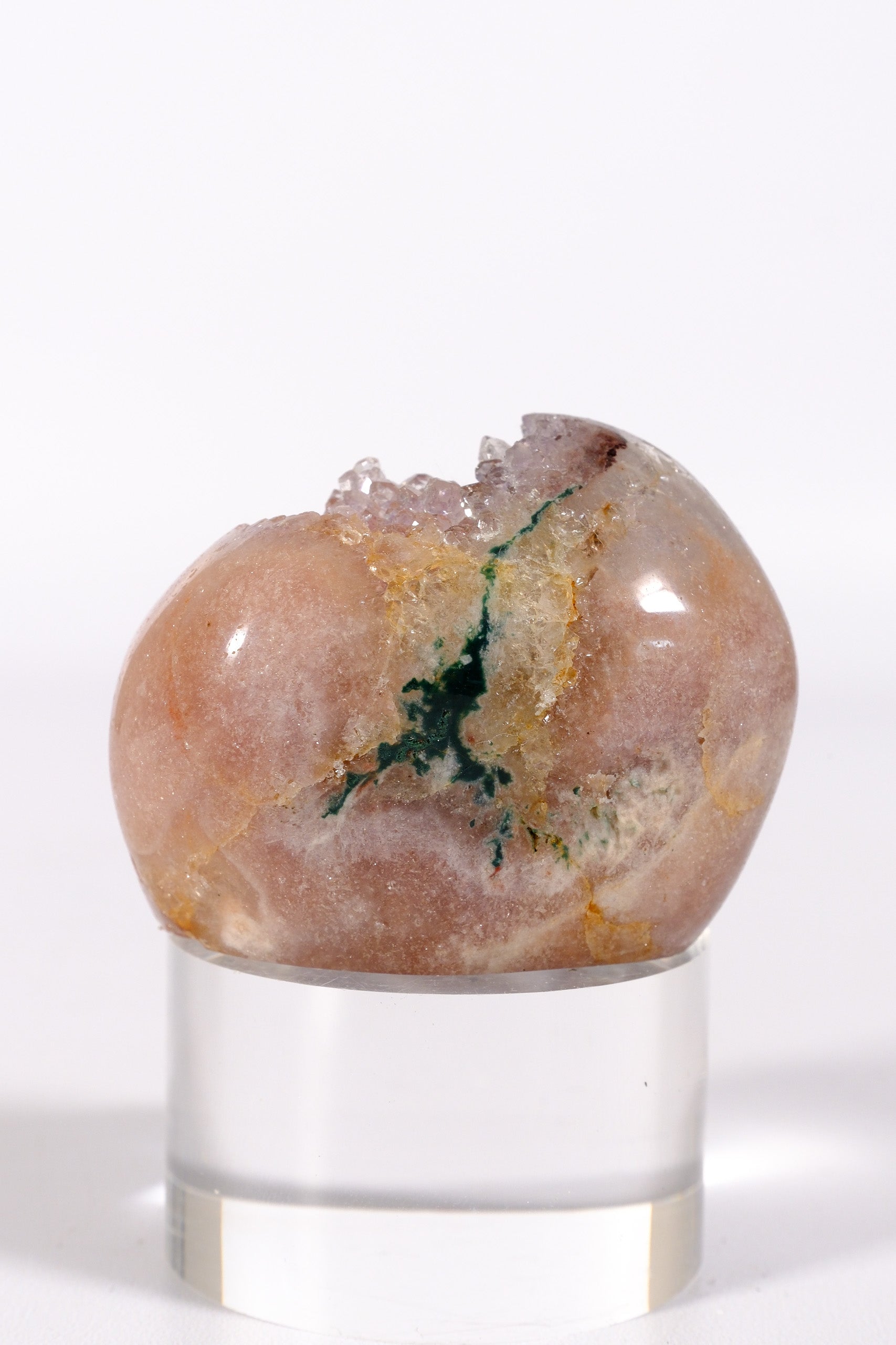 Pink Amethyst Freeform Cutbase