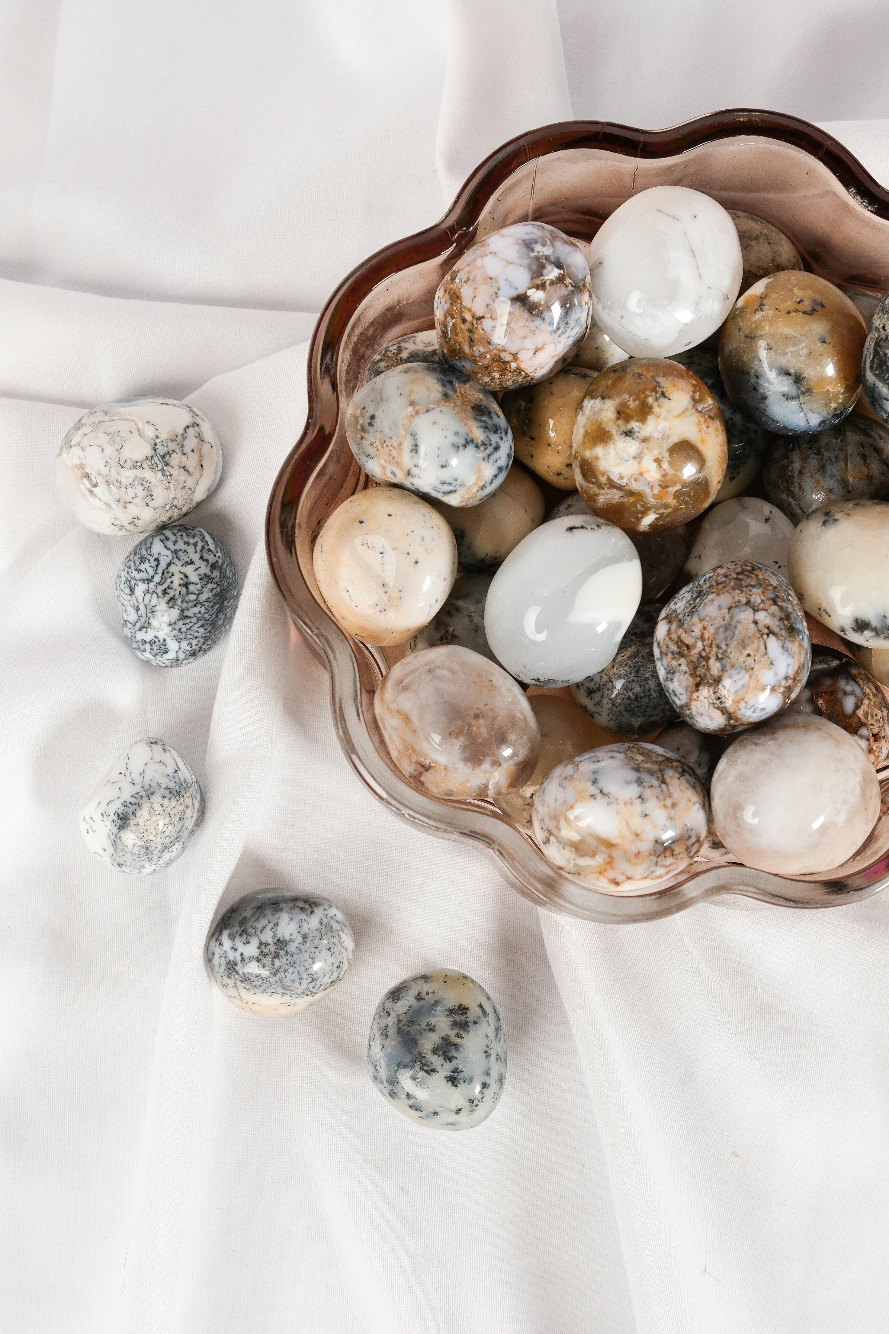 Dendritic Opal Tumble