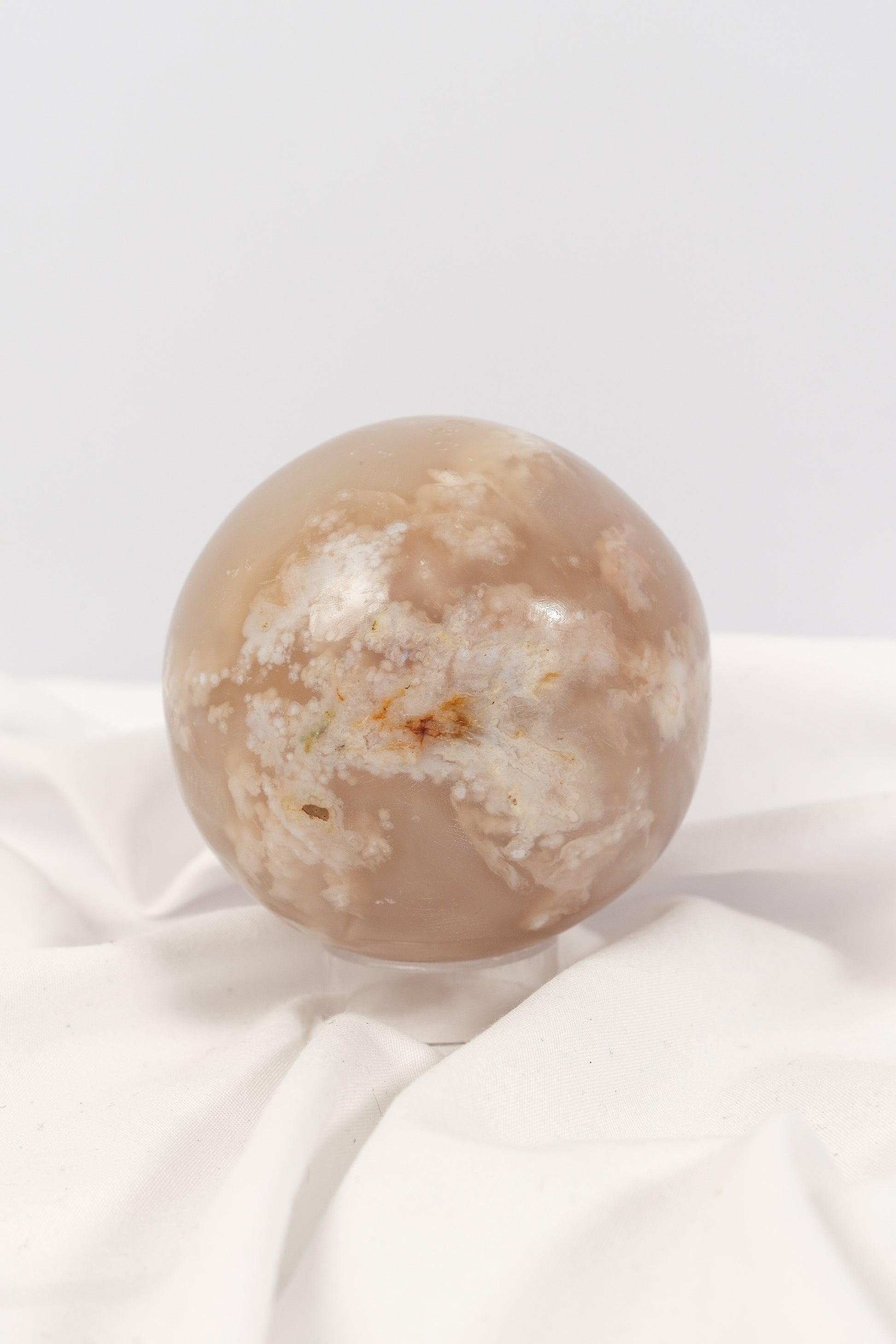 Flower Agate Sphere - misfit