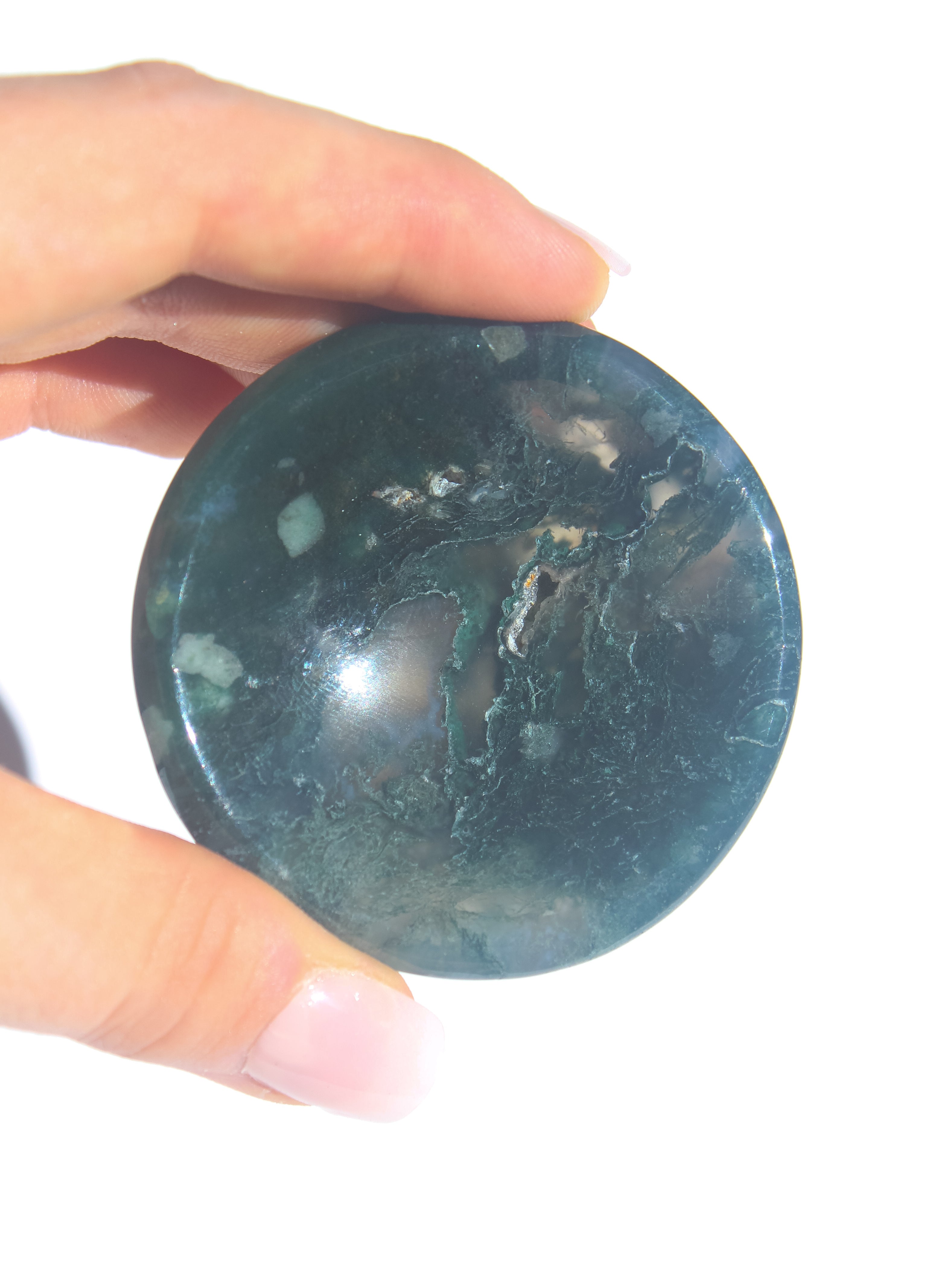 Moss Agate Bowl