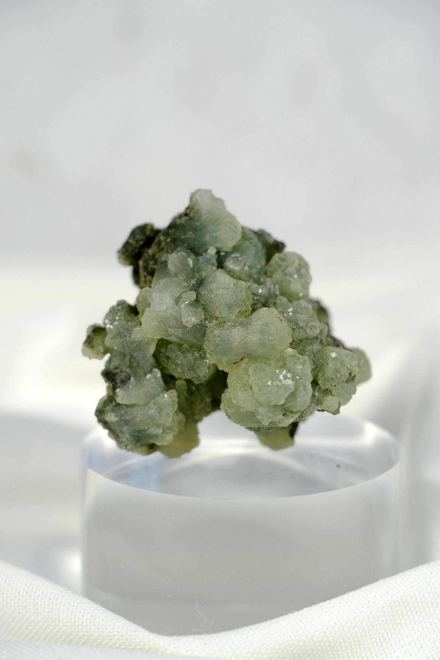 Prehnite Cluster Healing Crystal.