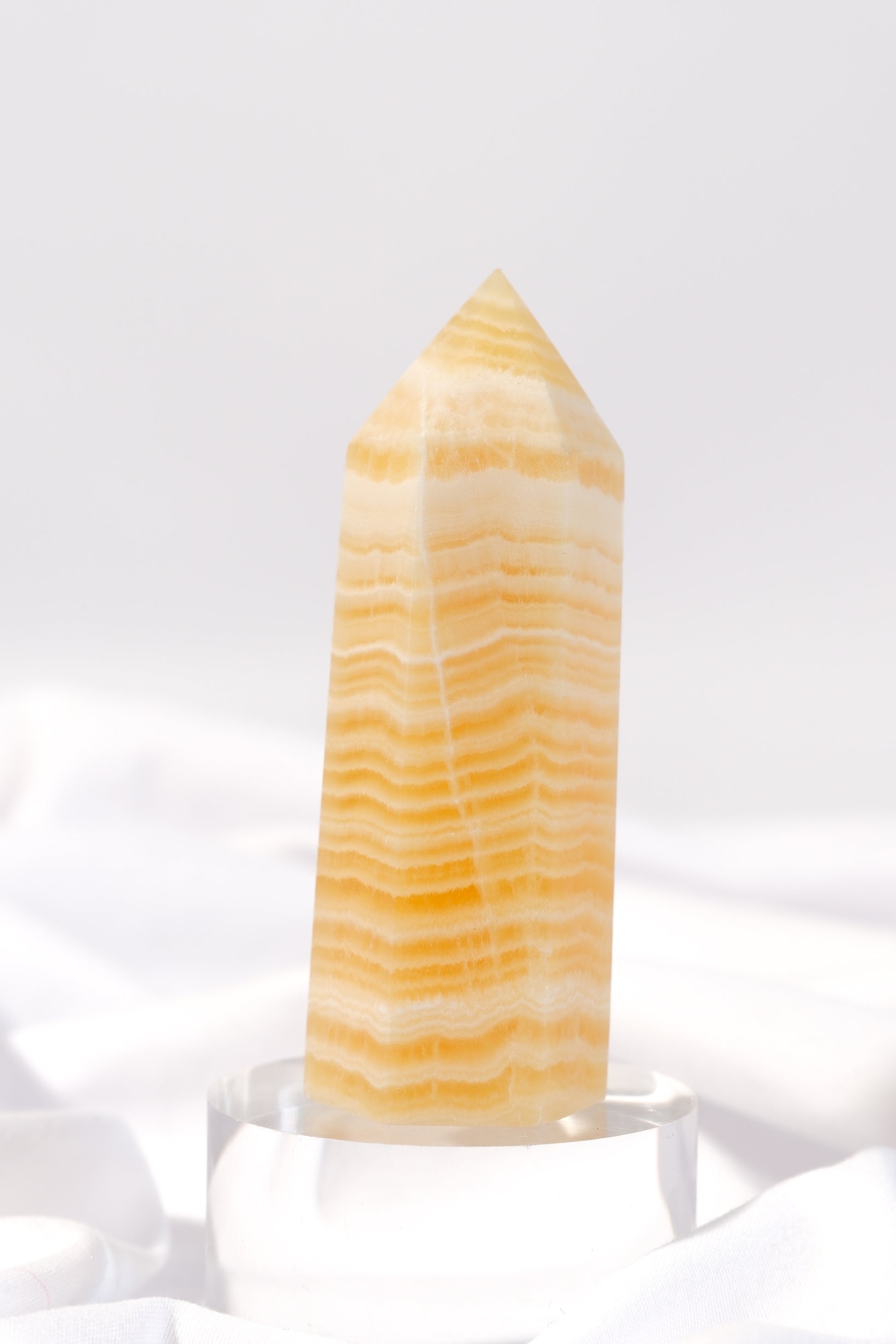 Orange Calcite Tower