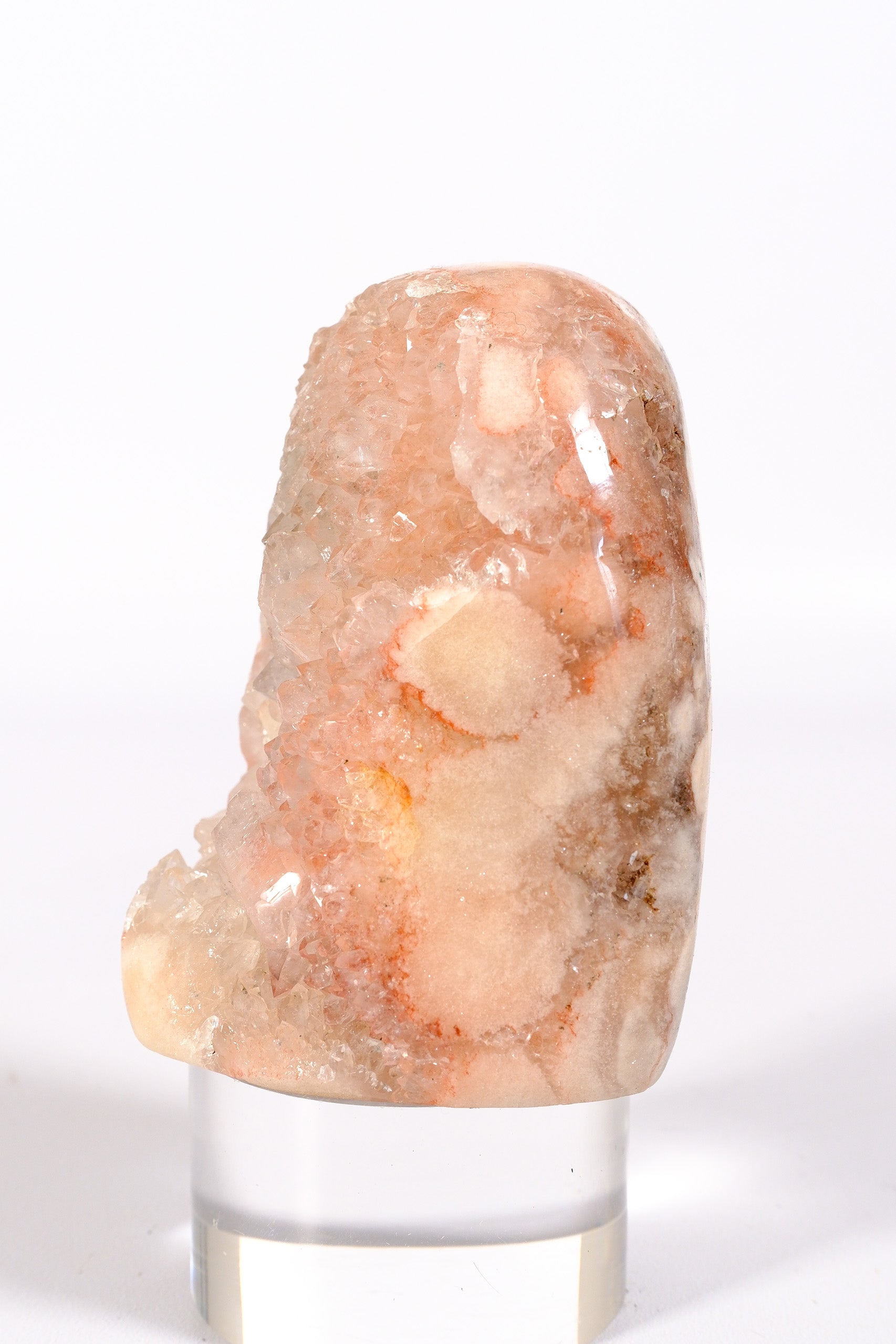 Pink Amethyst Freeform Cutbase