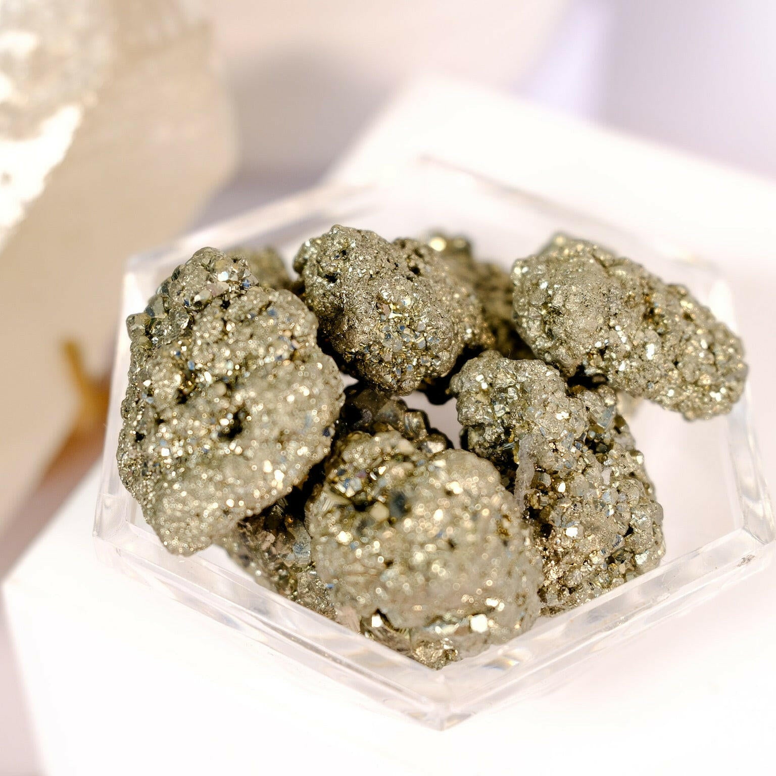 Mini Pyrite Cluster Healing Crystal.