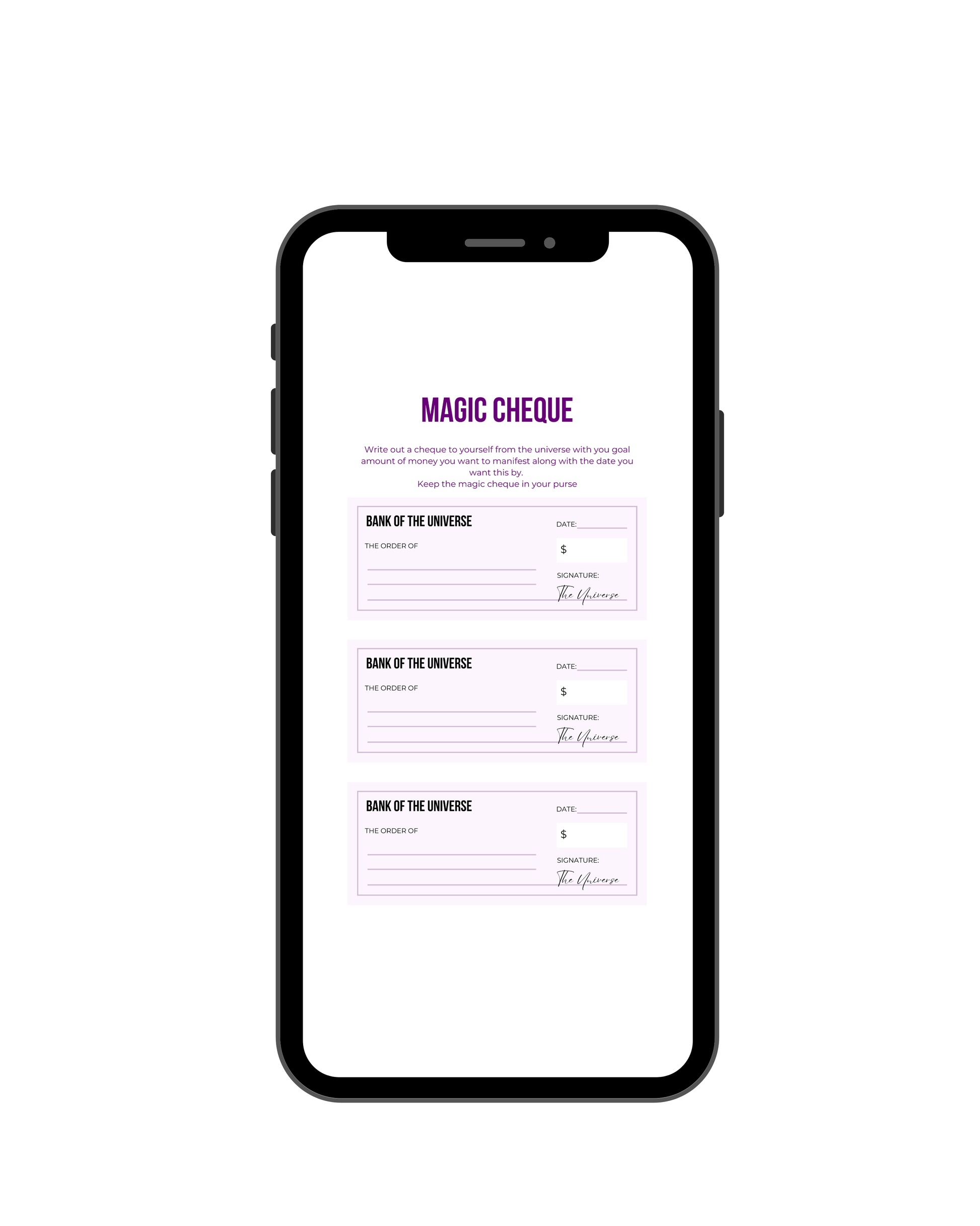Digital Manifestation Journal & Workbook
