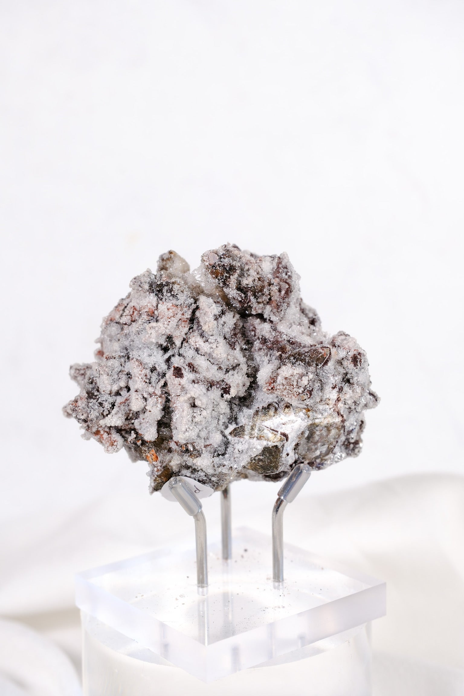 Snowed Calcite Cluster
