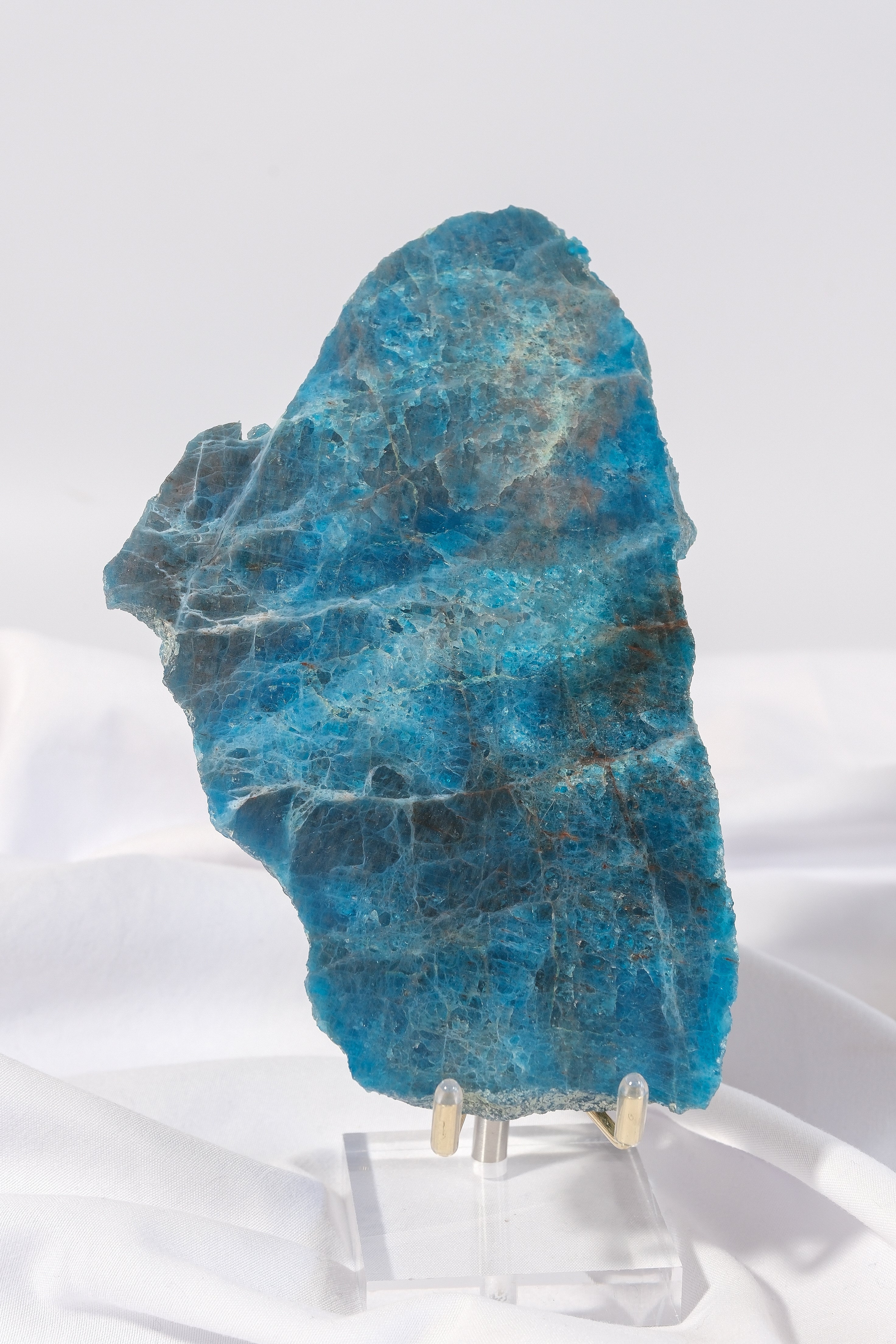 Blue Apatite Slab