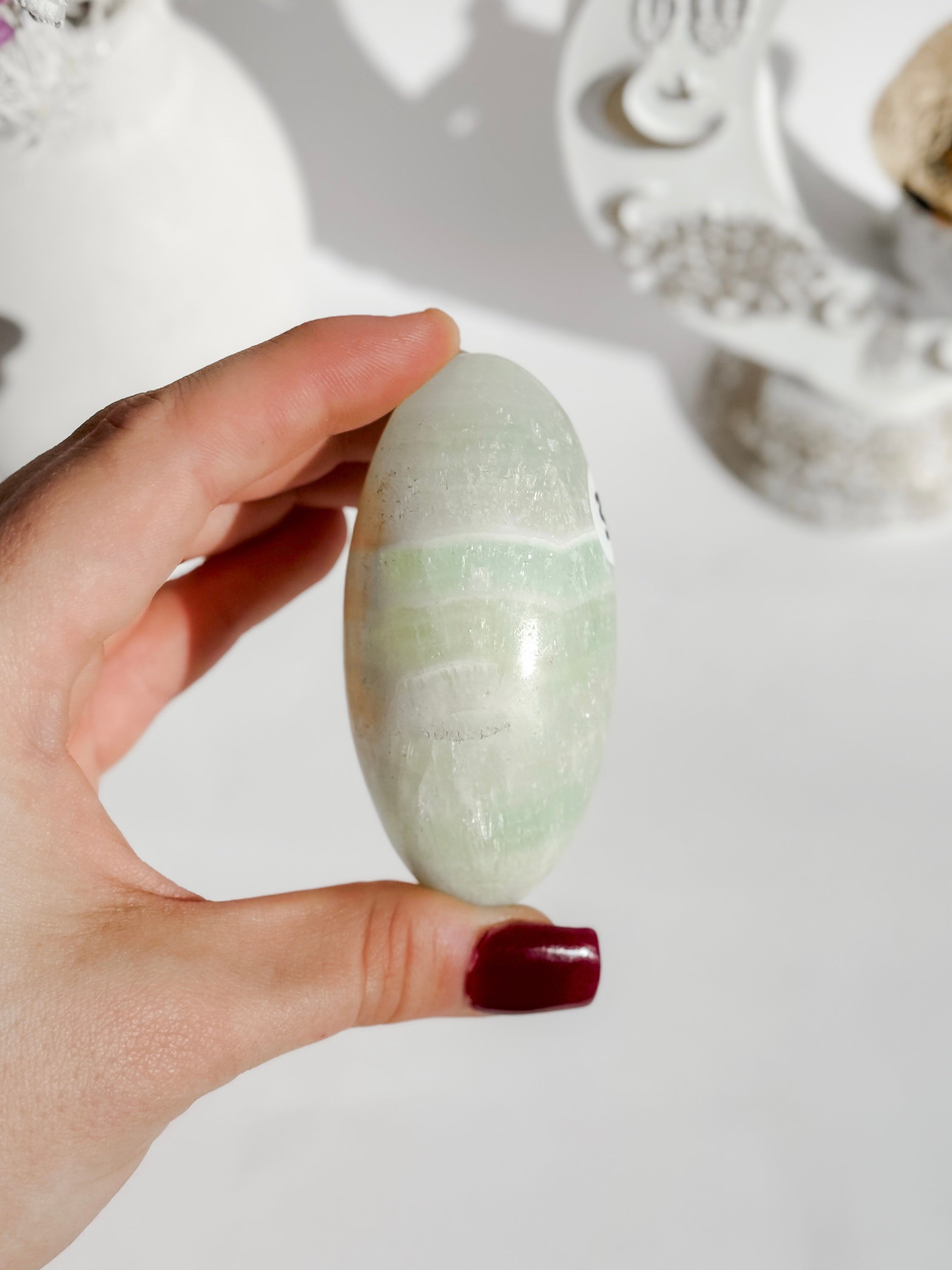 Pistachio Calcite Shiva