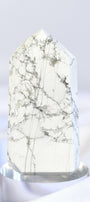 Howlite Tower Healing Crystal.