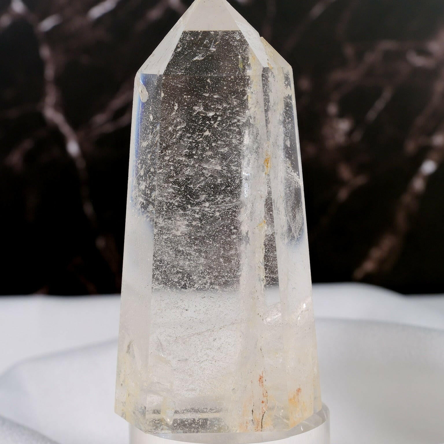 Clear Quartz Tower Healing Crystal.