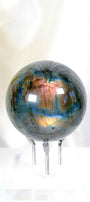 Labradorite Sphere Healing Crystal.