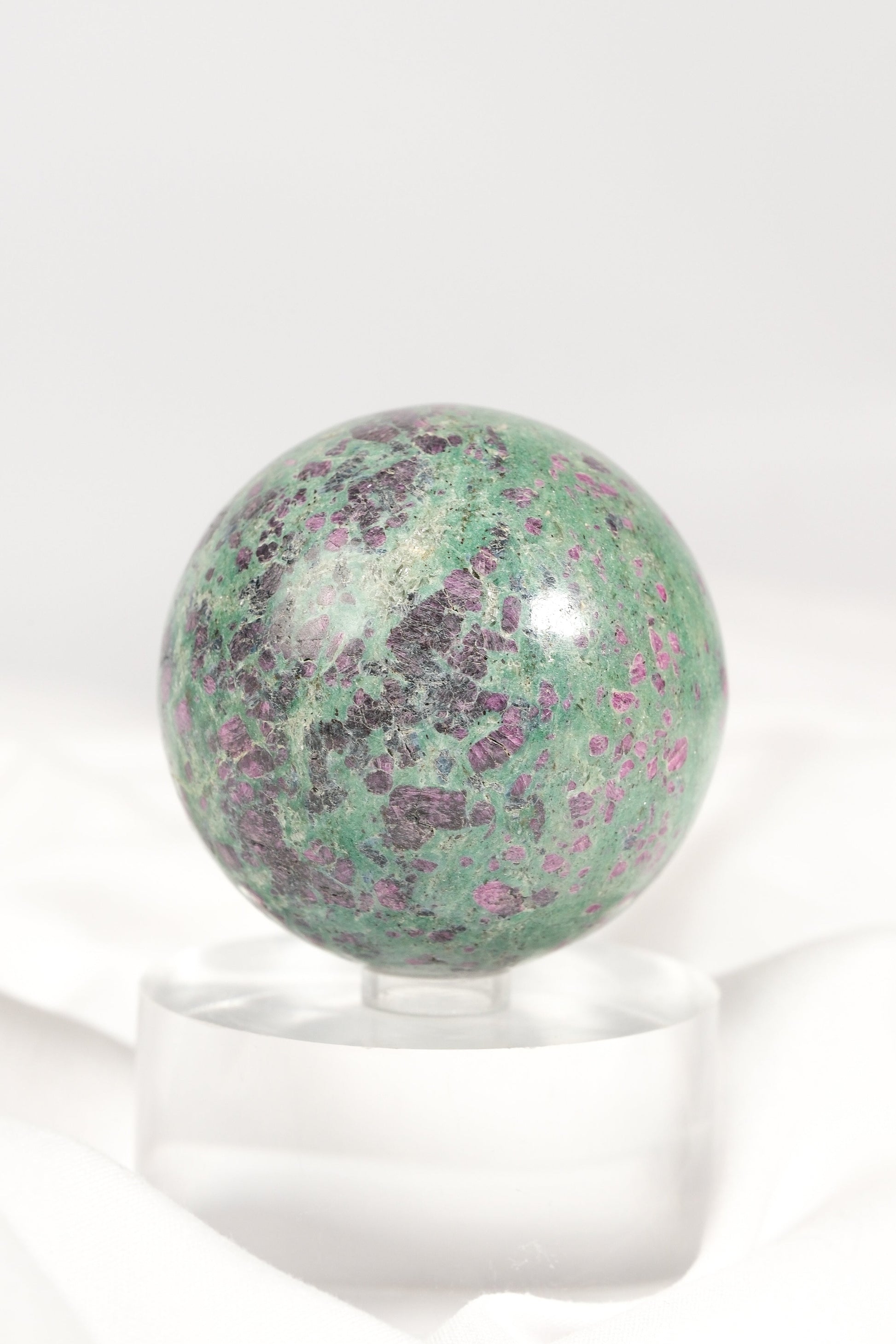 Ruby Fuchsite Sphere