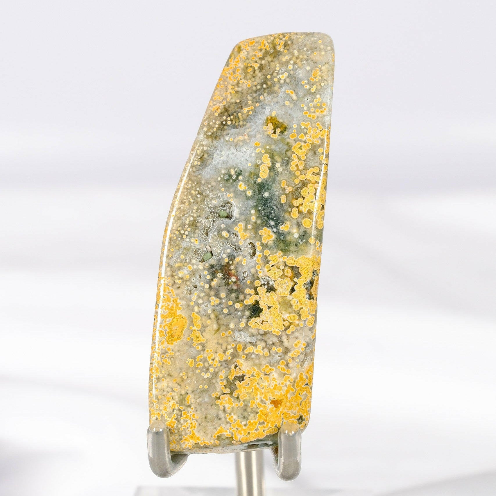 Ocean Jasper Freeform Healing Crystal.