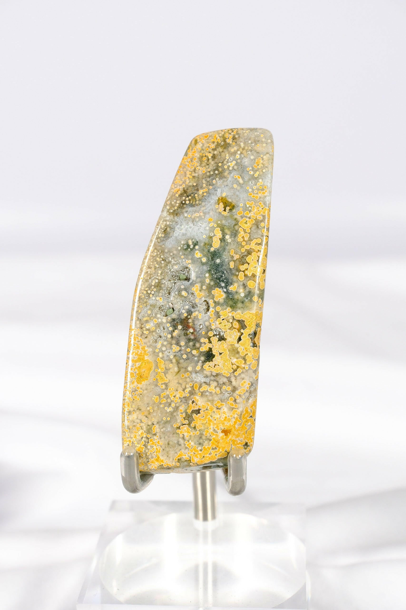 Ocean Jasper Freeform Healing Crystal.