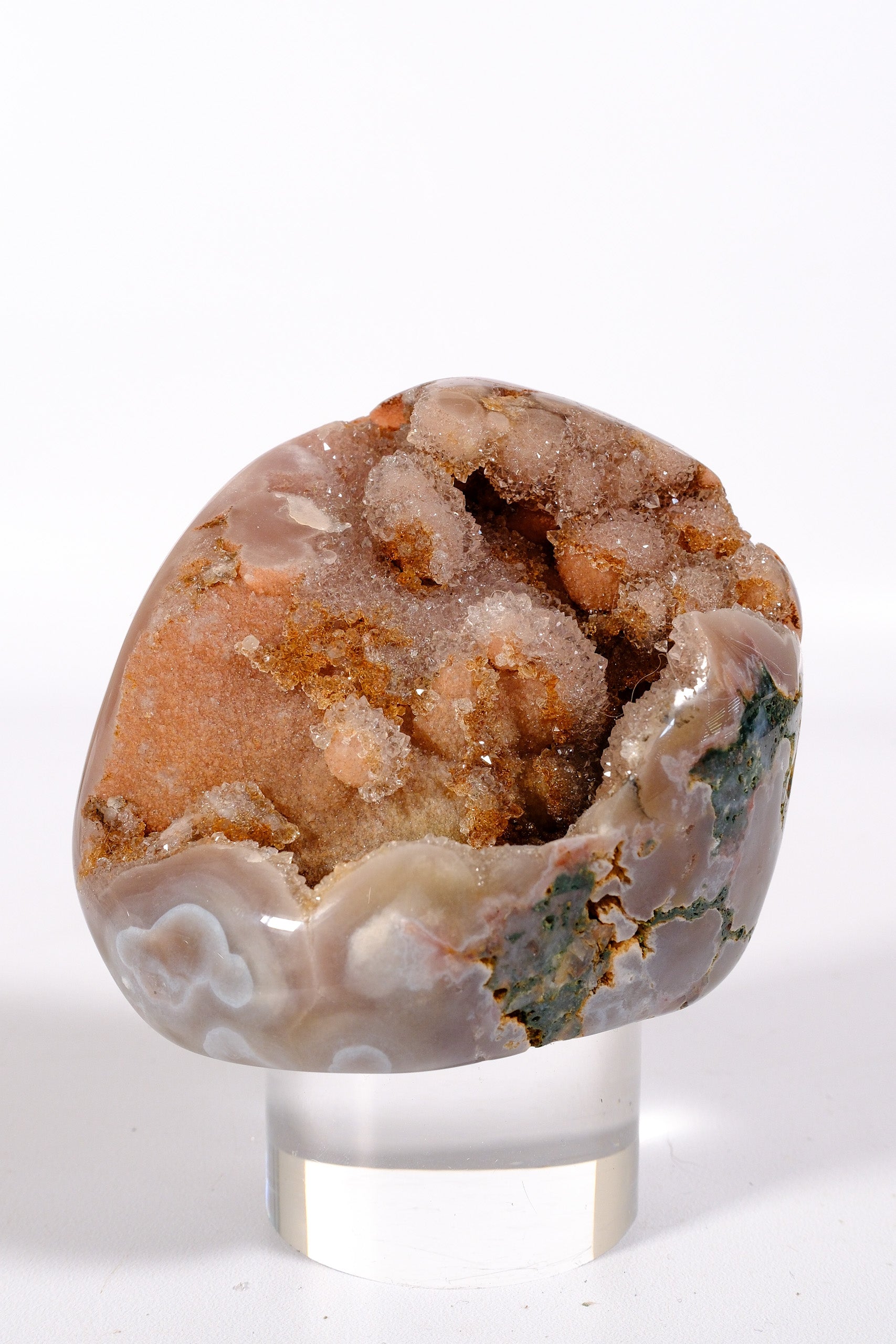Pink Amethyst Freeform Cutbase