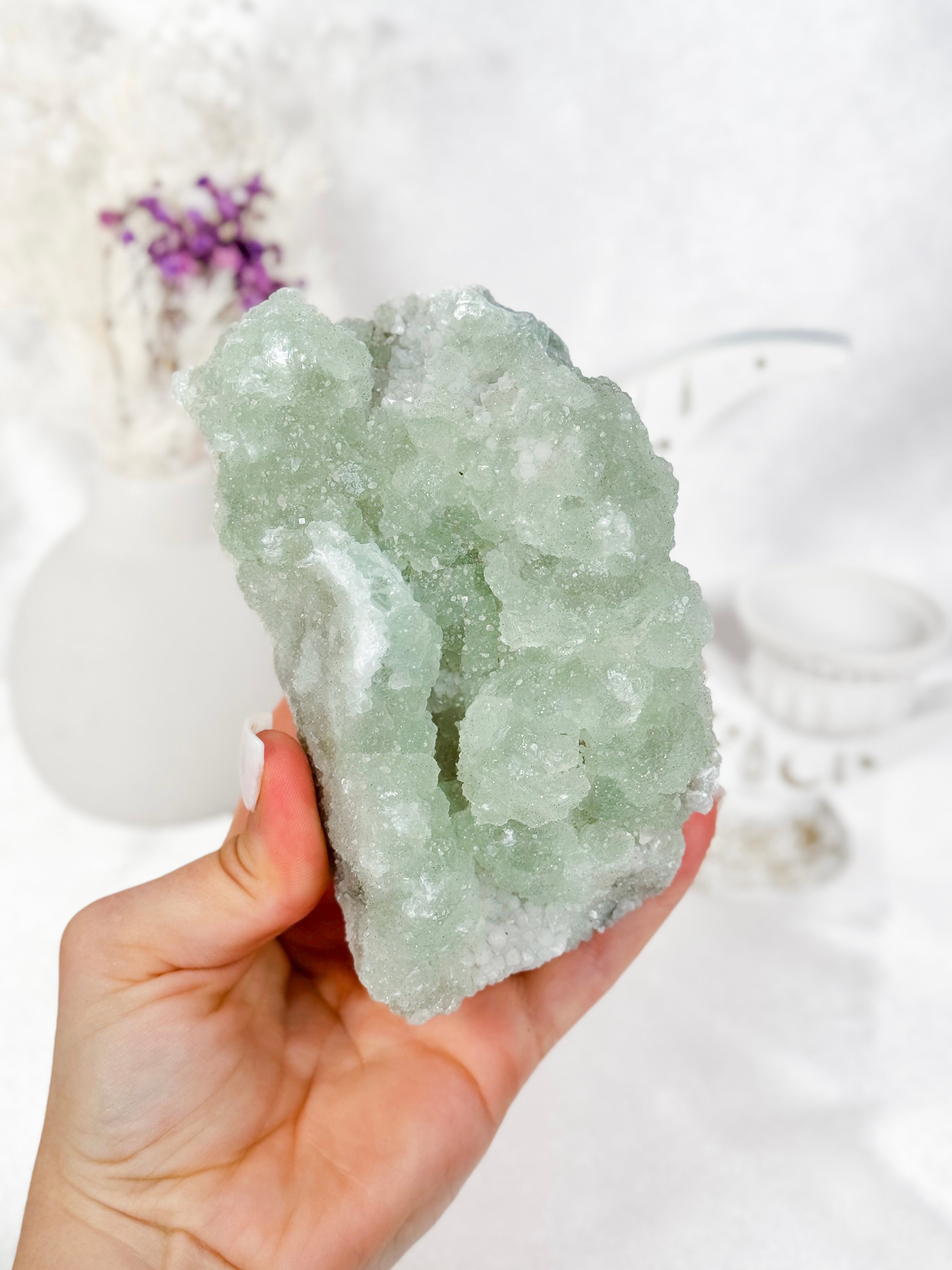 Fujian Sugar Fluorite Cluster