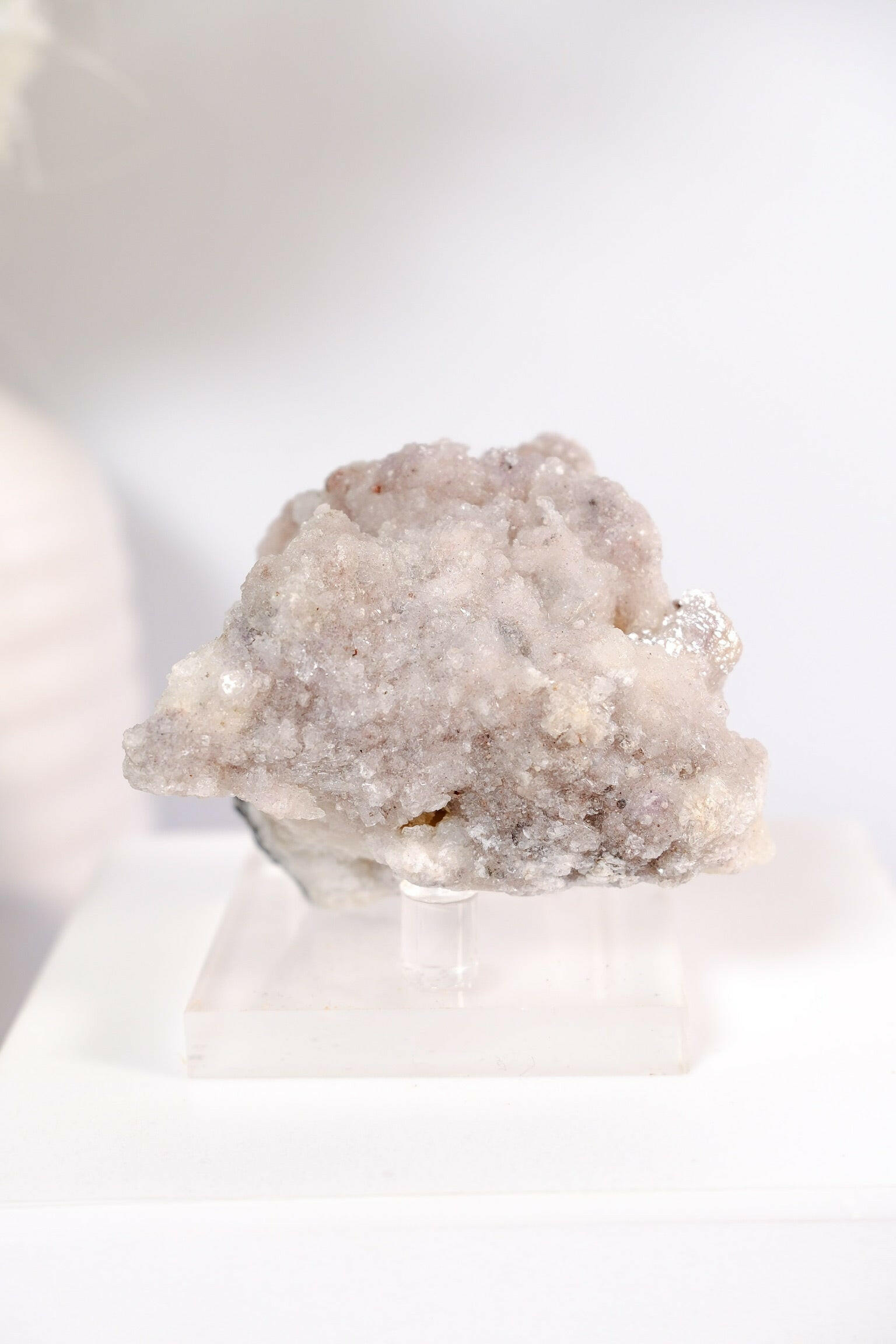 Selenite With Fluorite Cluster Healing Crystal.