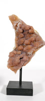 Mauve Botryoidal Zeolite on Stand