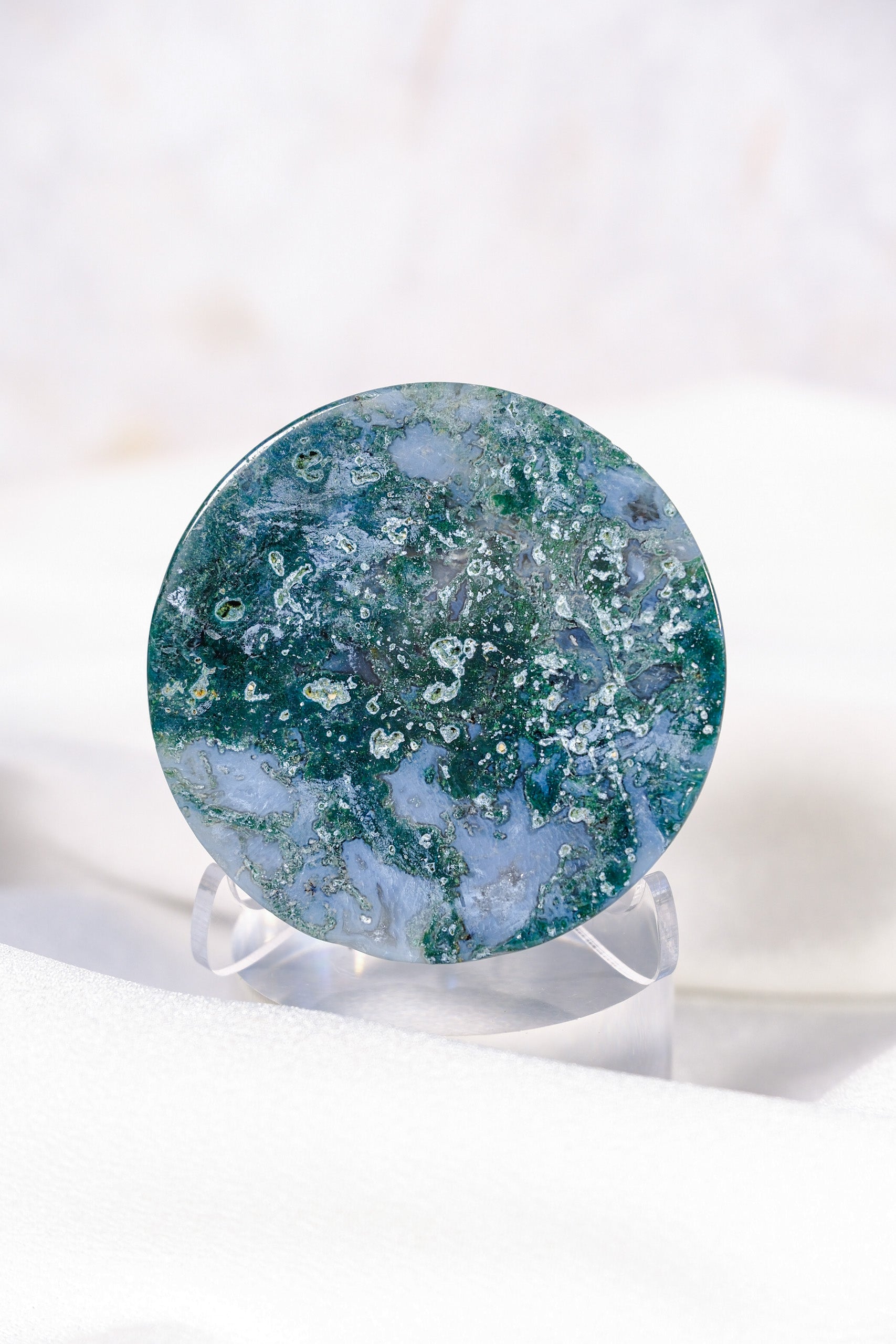 Moss Agate Slice