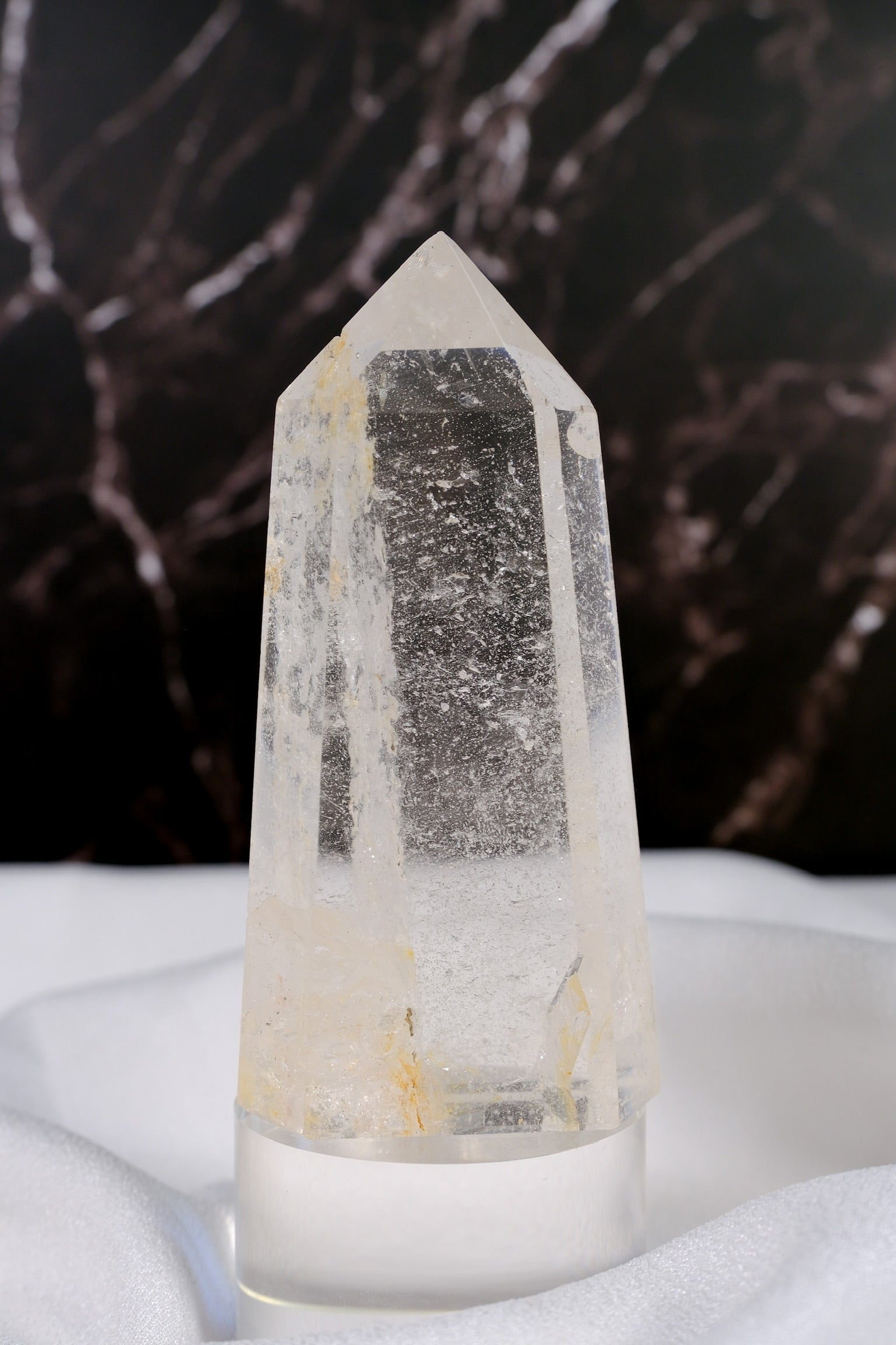 Clear Quartz Tower