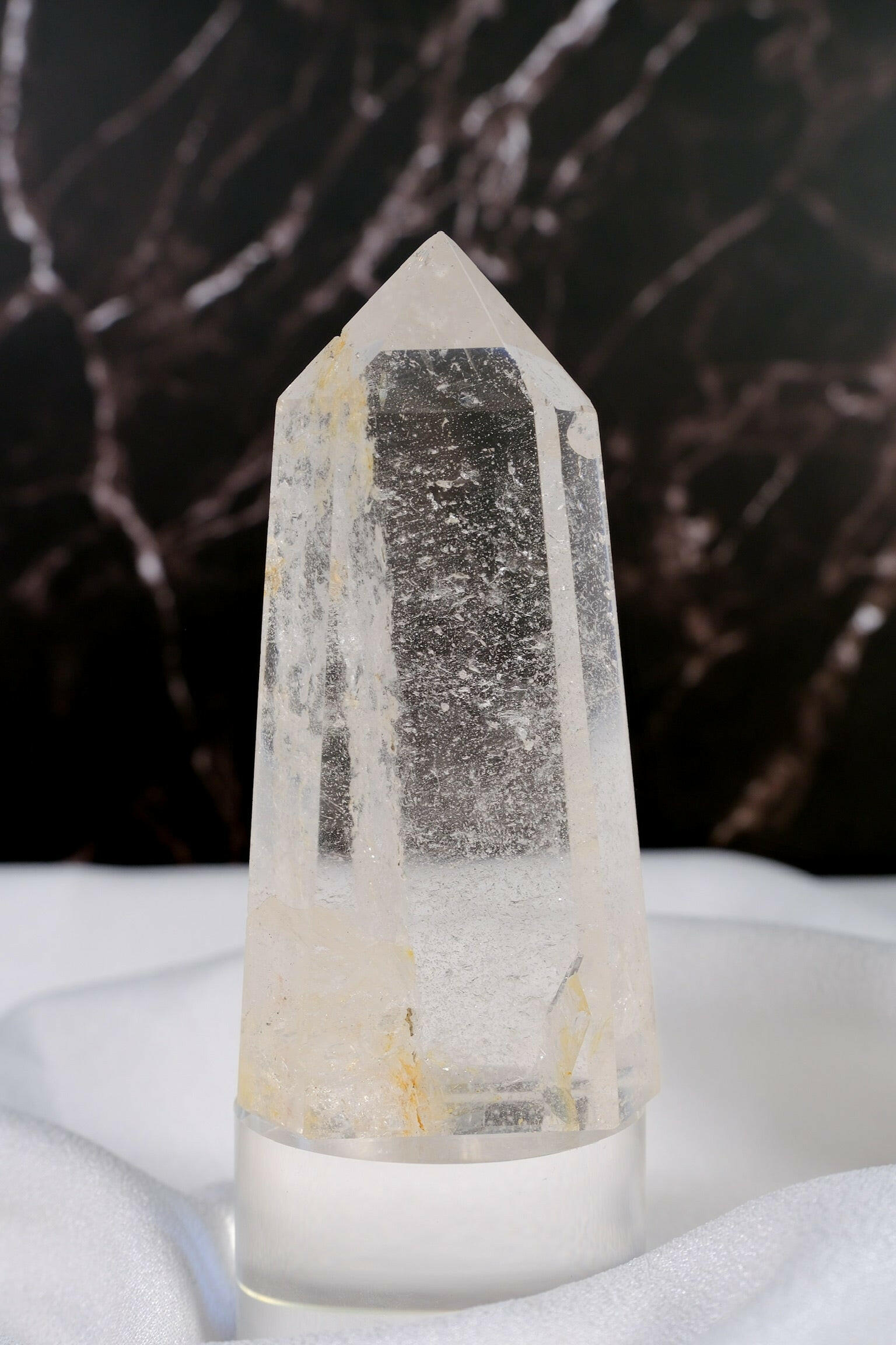 Clear Quartz Tower Healing Crystal.