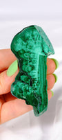 Malachite Slice Healing Crystal.