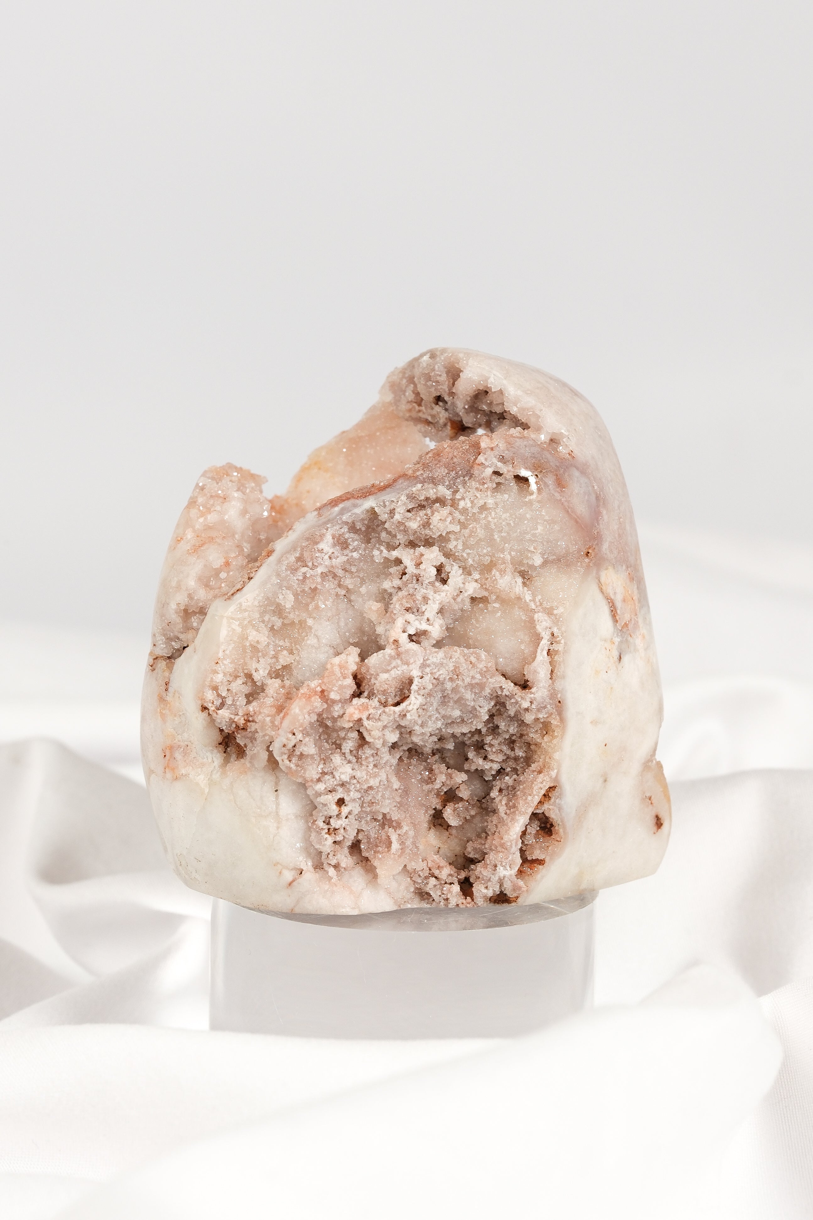 Pink Amethyst Freeform Cutbase