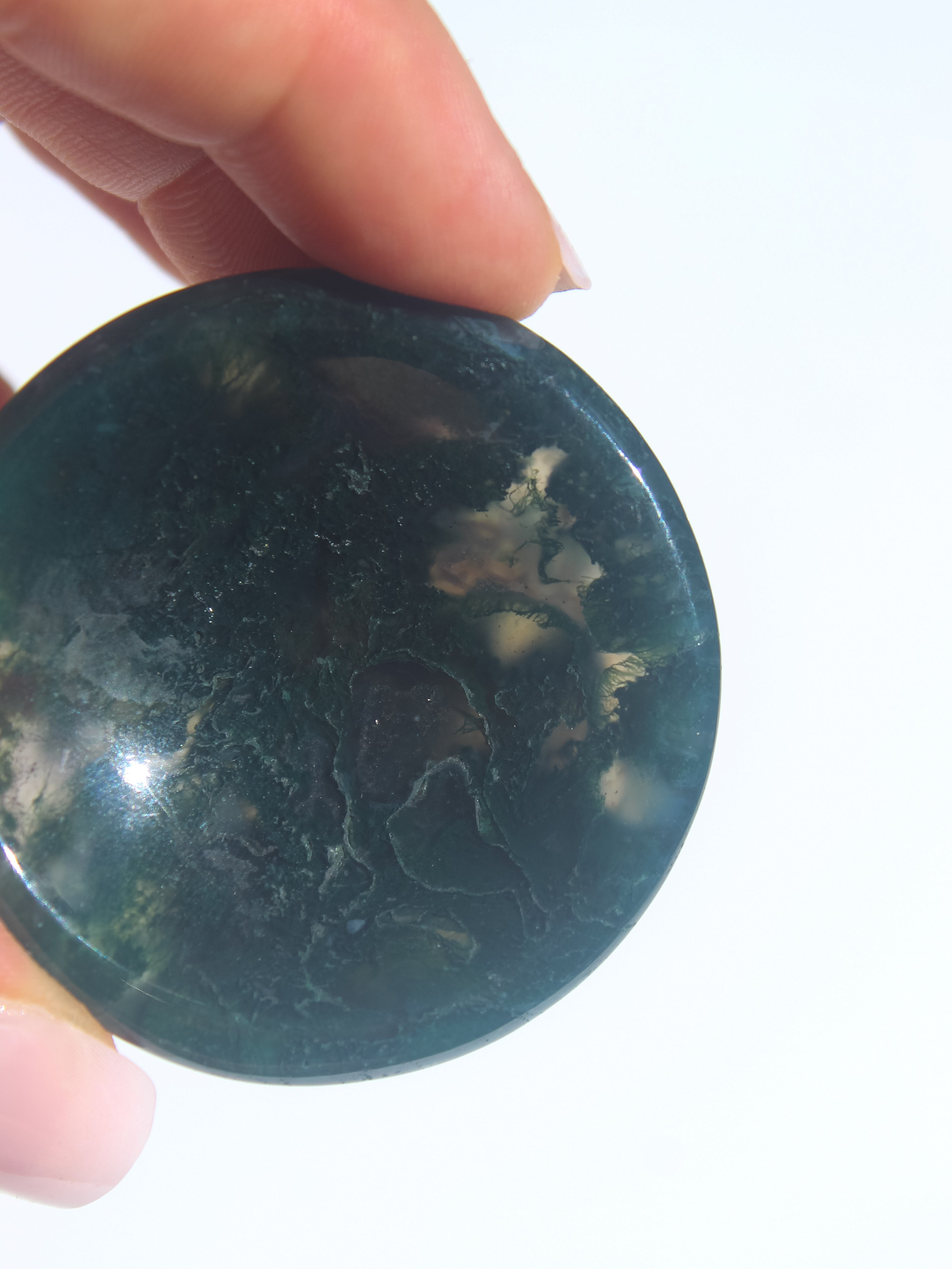 Moss Agate Bowl