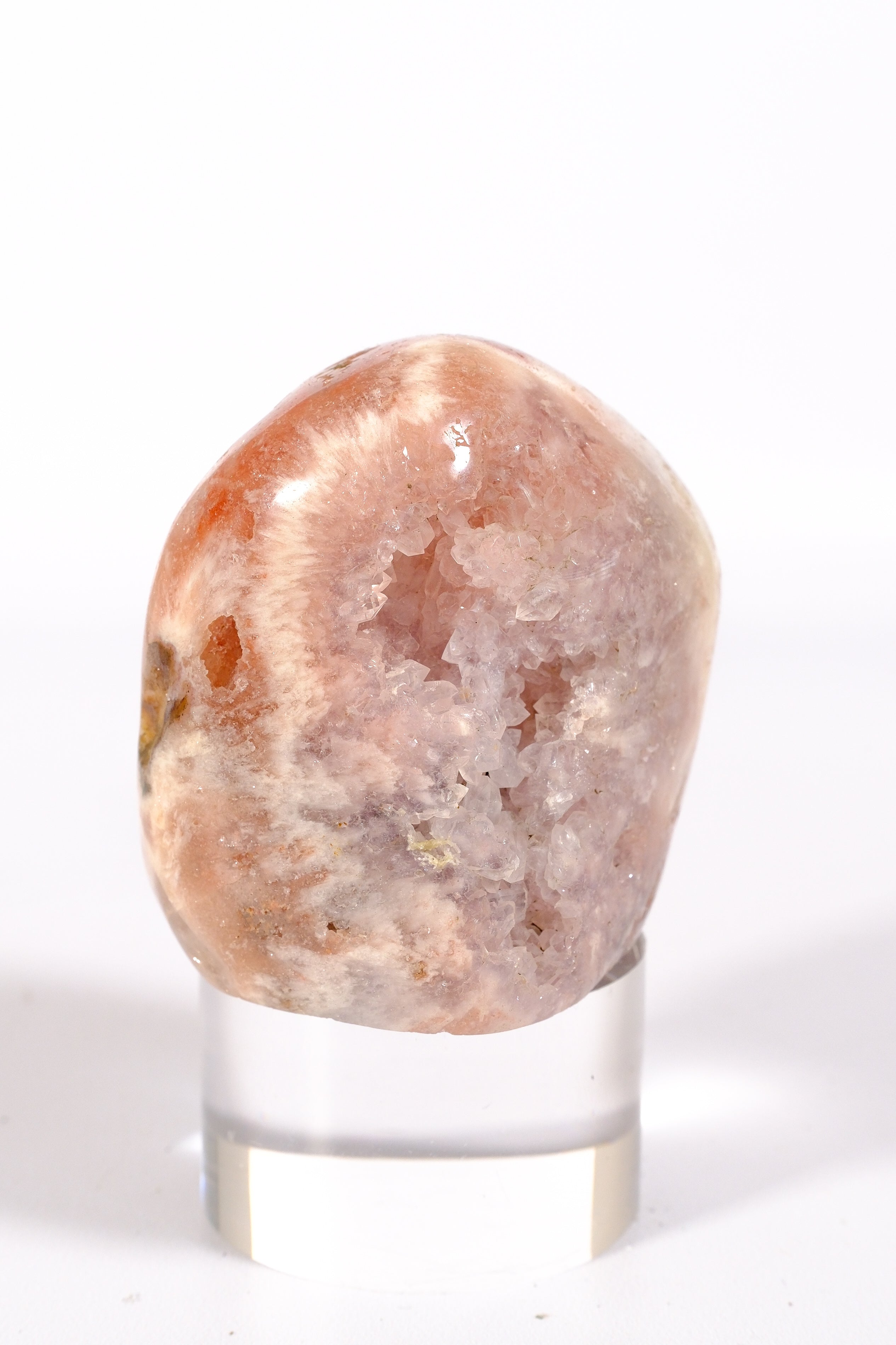 Pink Amethyst Freeform Cutbase
