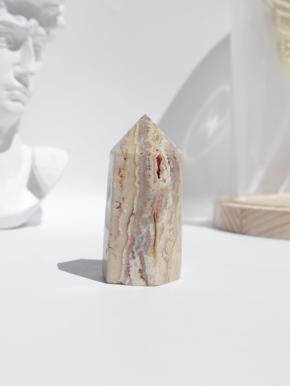 Crazy Lace Agate Tower