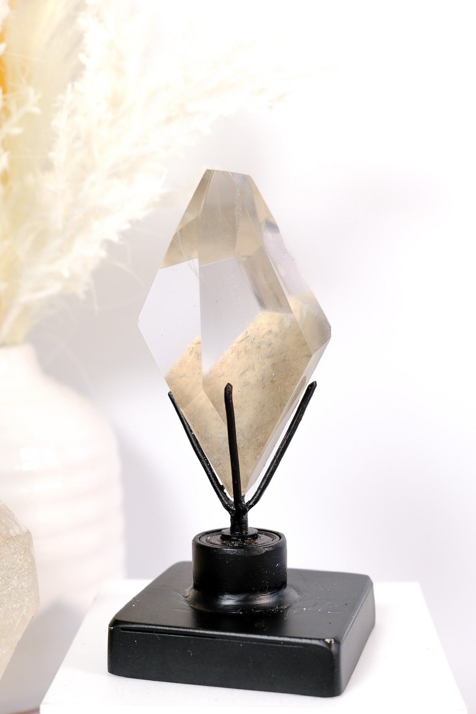 Garden/Chlorite Quartz on Spinning Stand