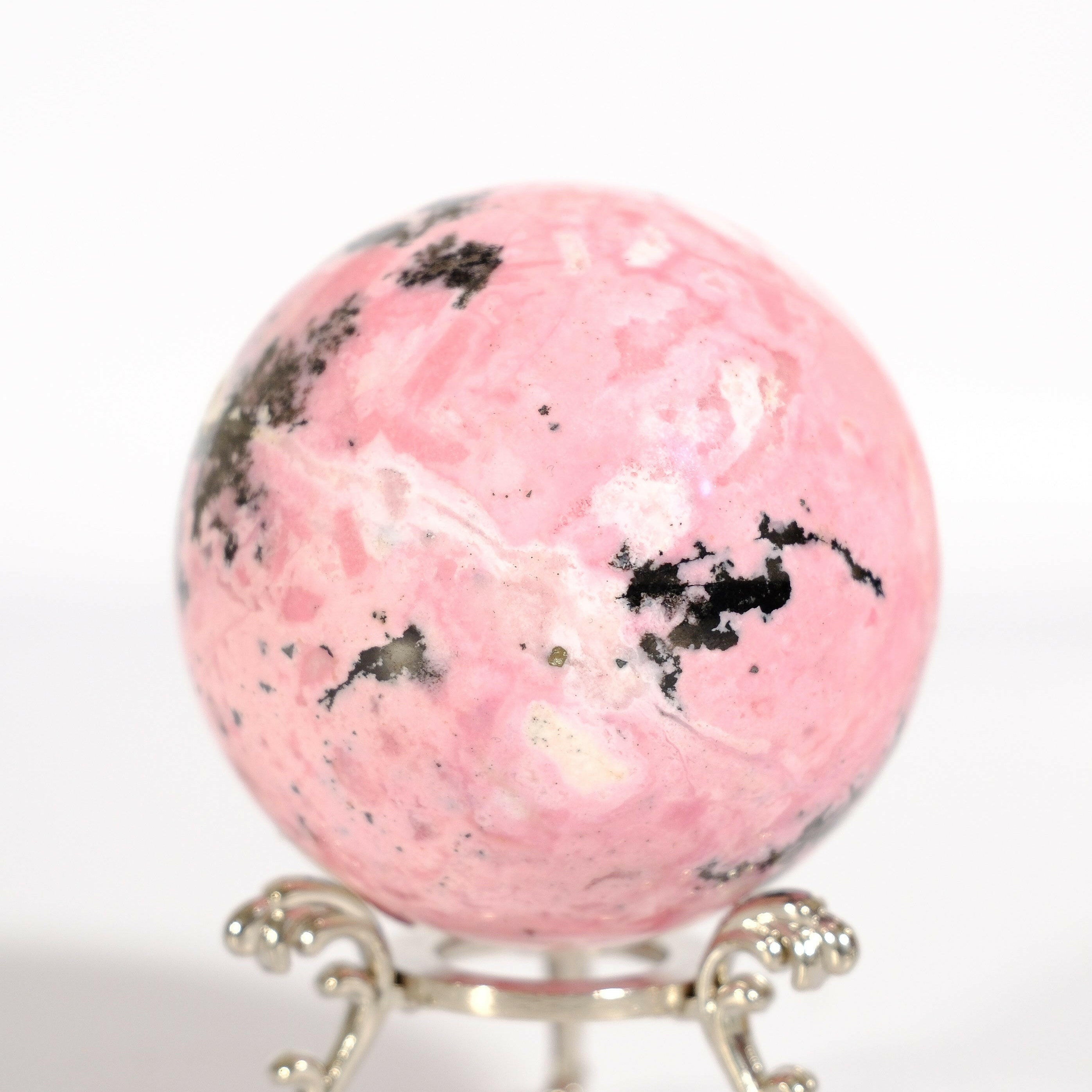 Rhodonite Sphere Healing Crystal.