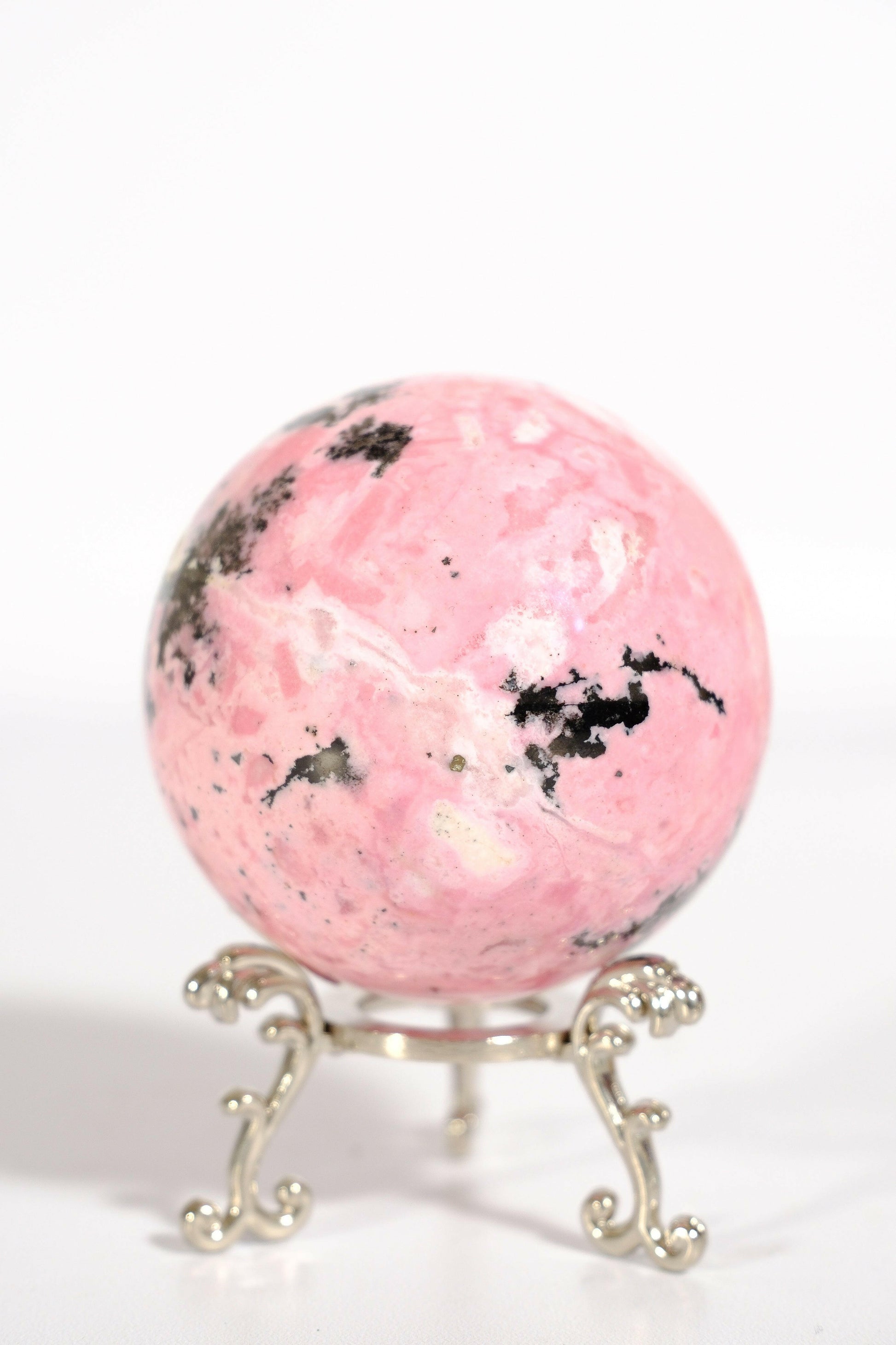 Rhodonite Sphere Healing Crystal.