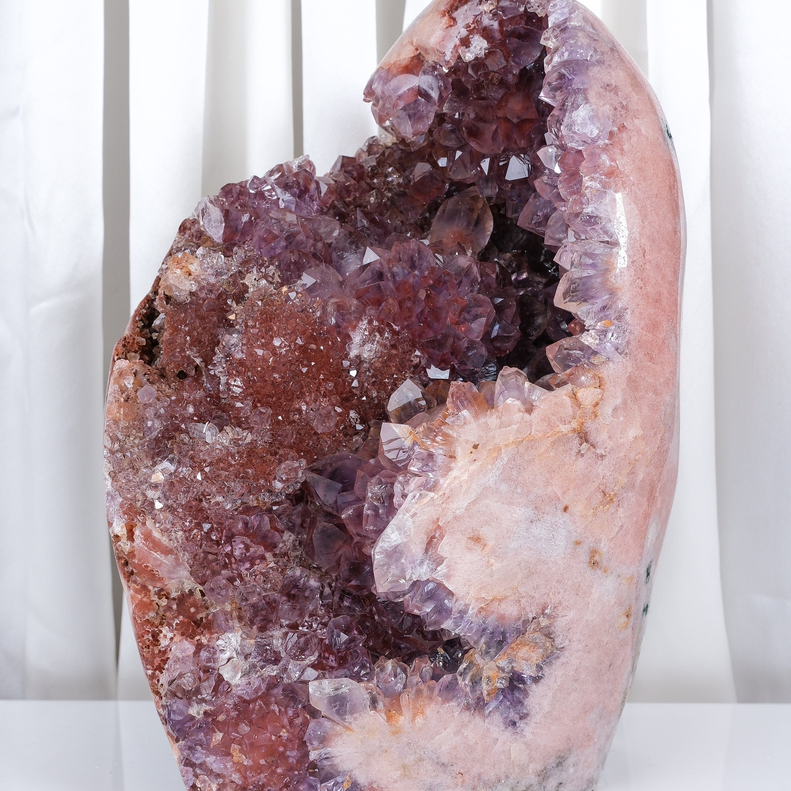 Pink Amethyst Freeform Cluster - High Quality