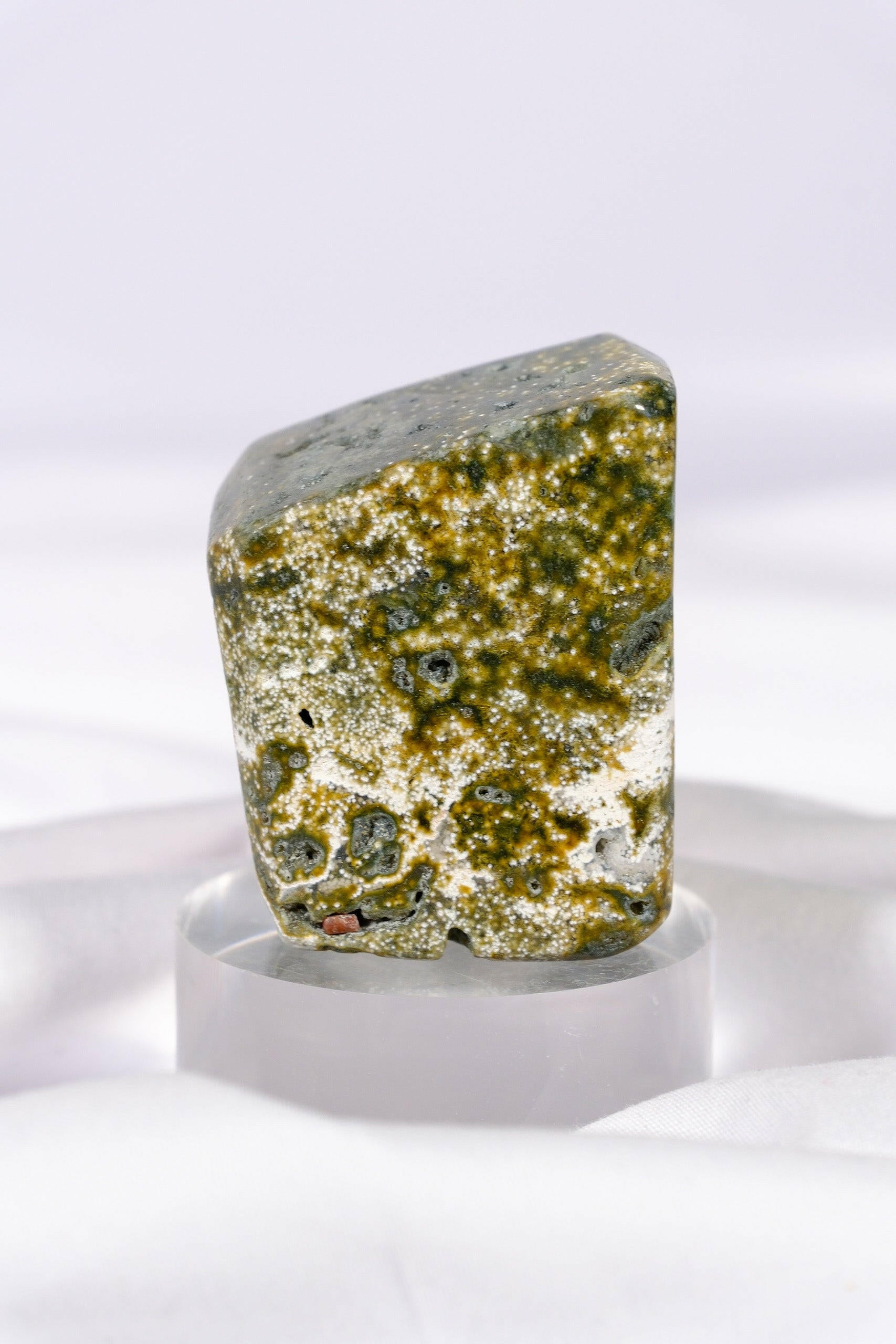 Ocean Jasper Freeform Healing Crystal.