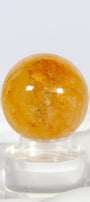 Golden Healer Sphere Healing Crystal.