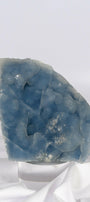 Botryoidal Blue Chalcedony Cutbase Healing Crystal.