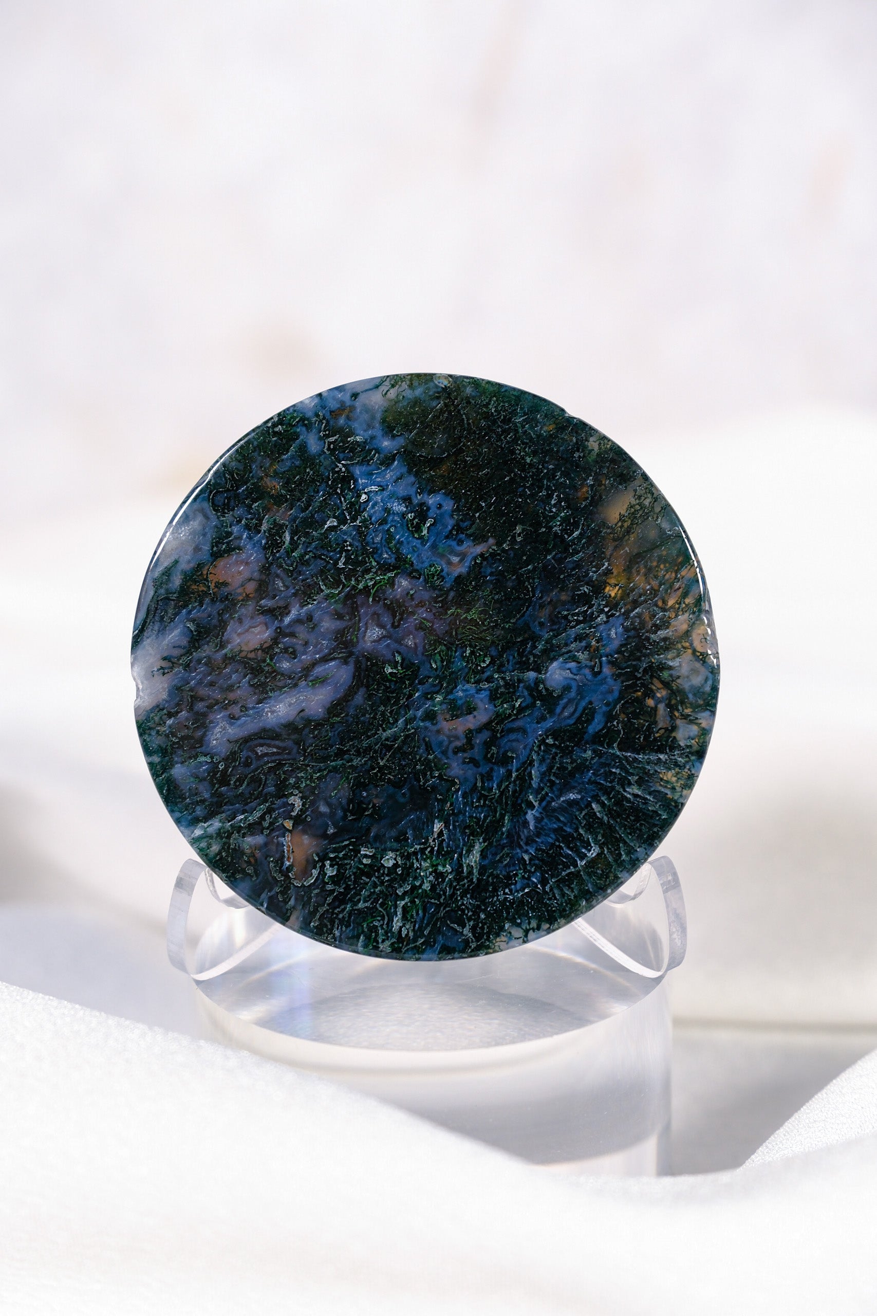 Moss Agate Slice