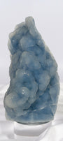 Botryoidal Blue Chalcedony Cutbase Healing Crystal.