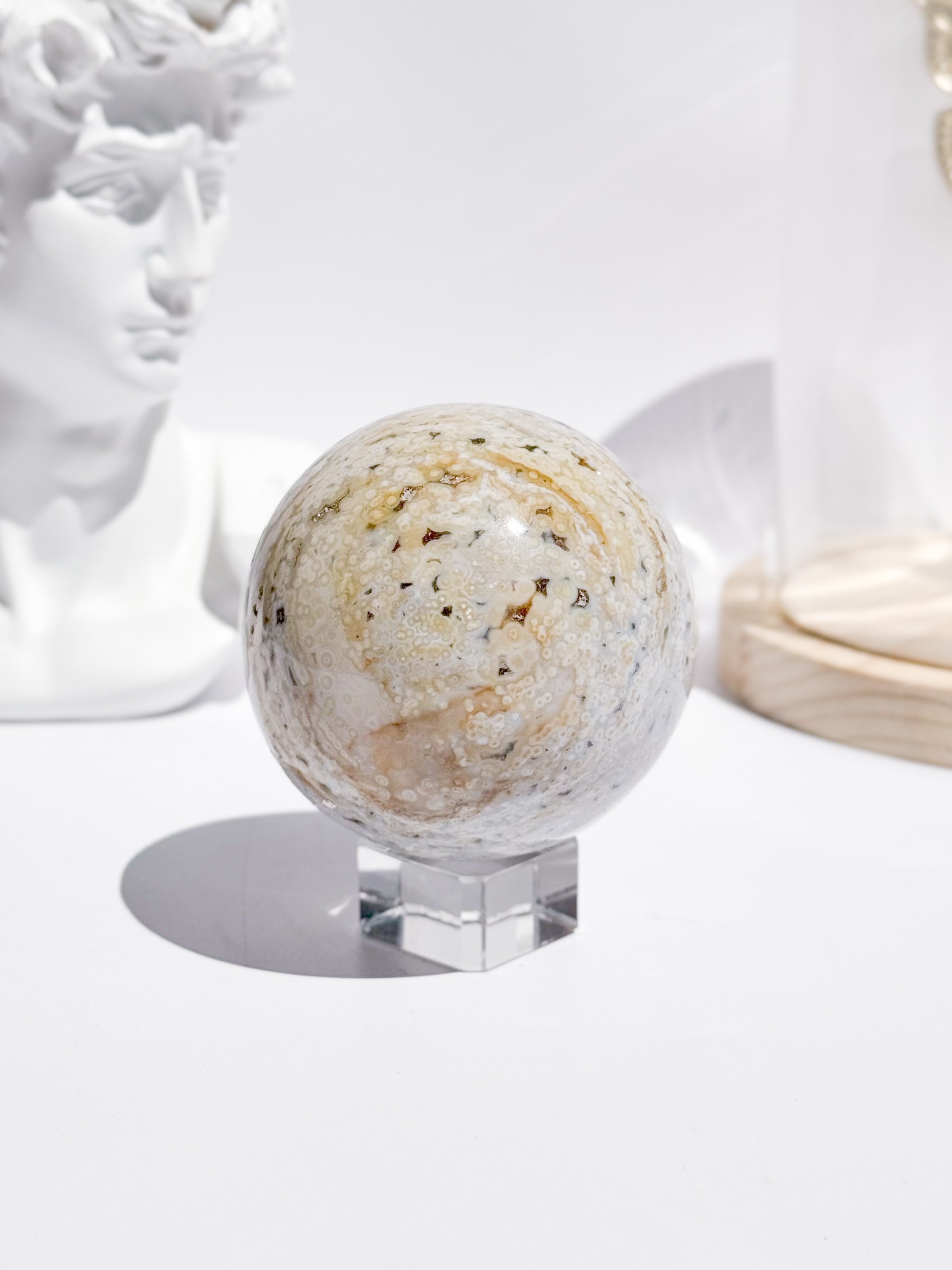 Ocean Jasper Sphere