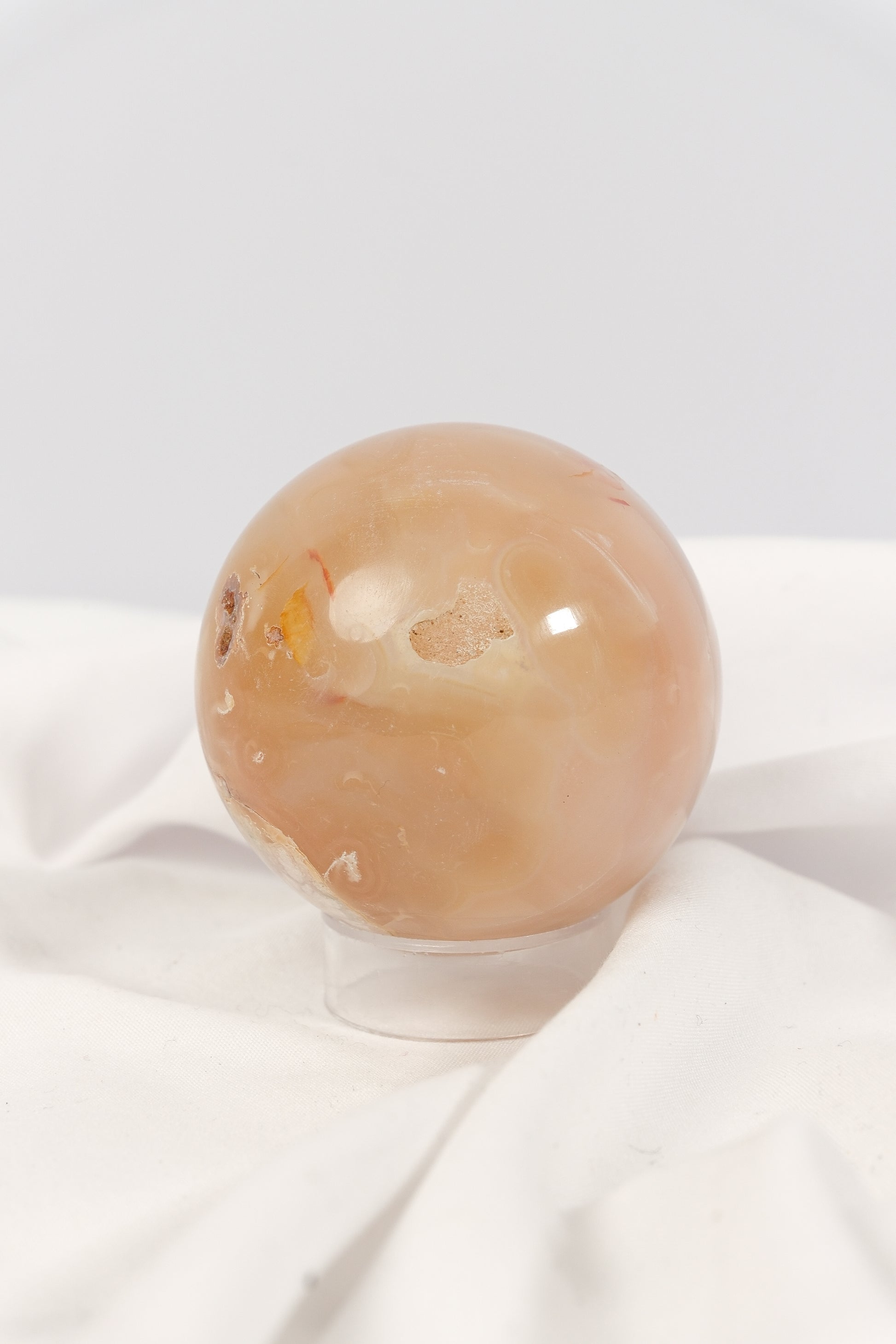 Flower Agate Sphere - misfit